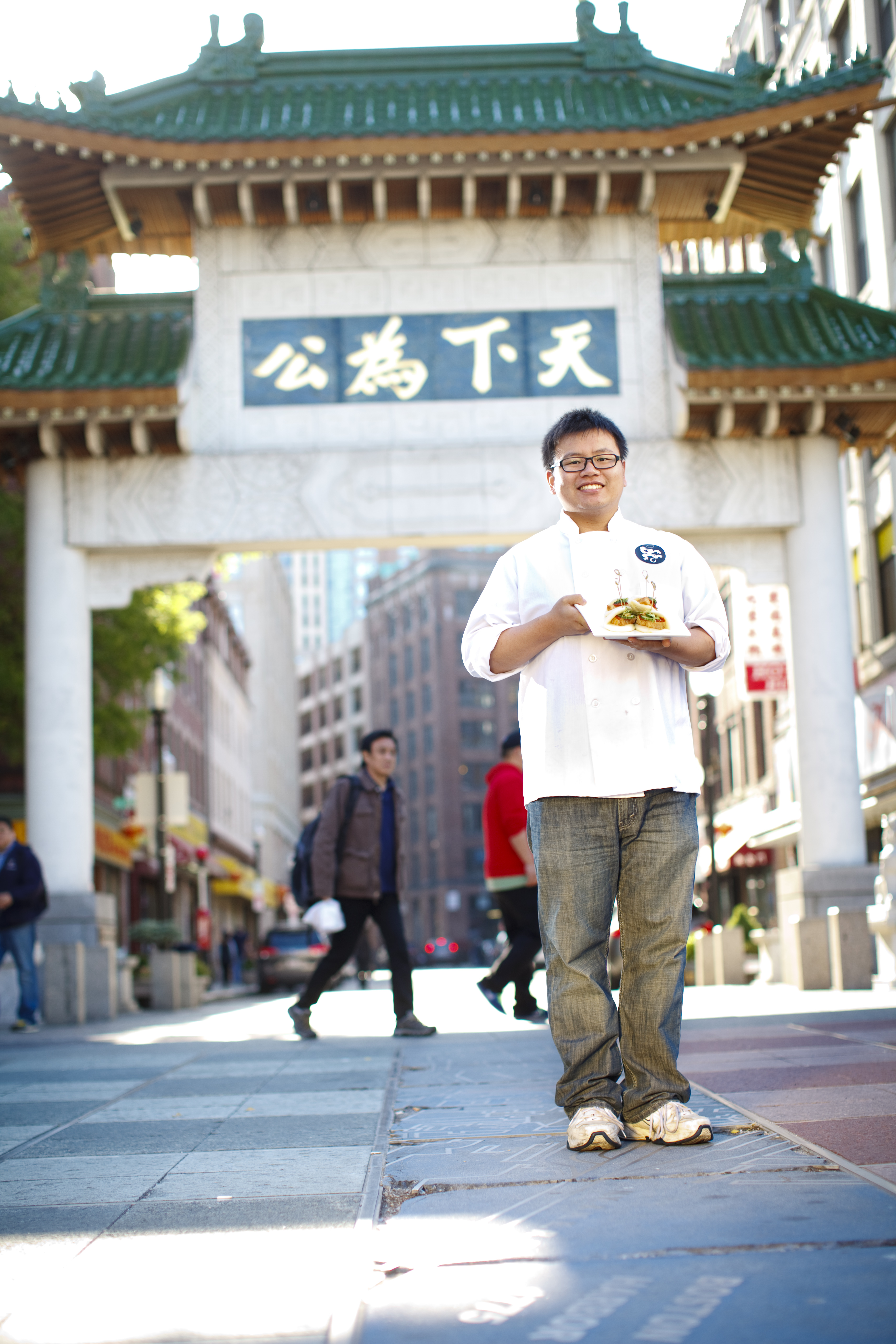 Chen Jun Li, a cook at Shojo.