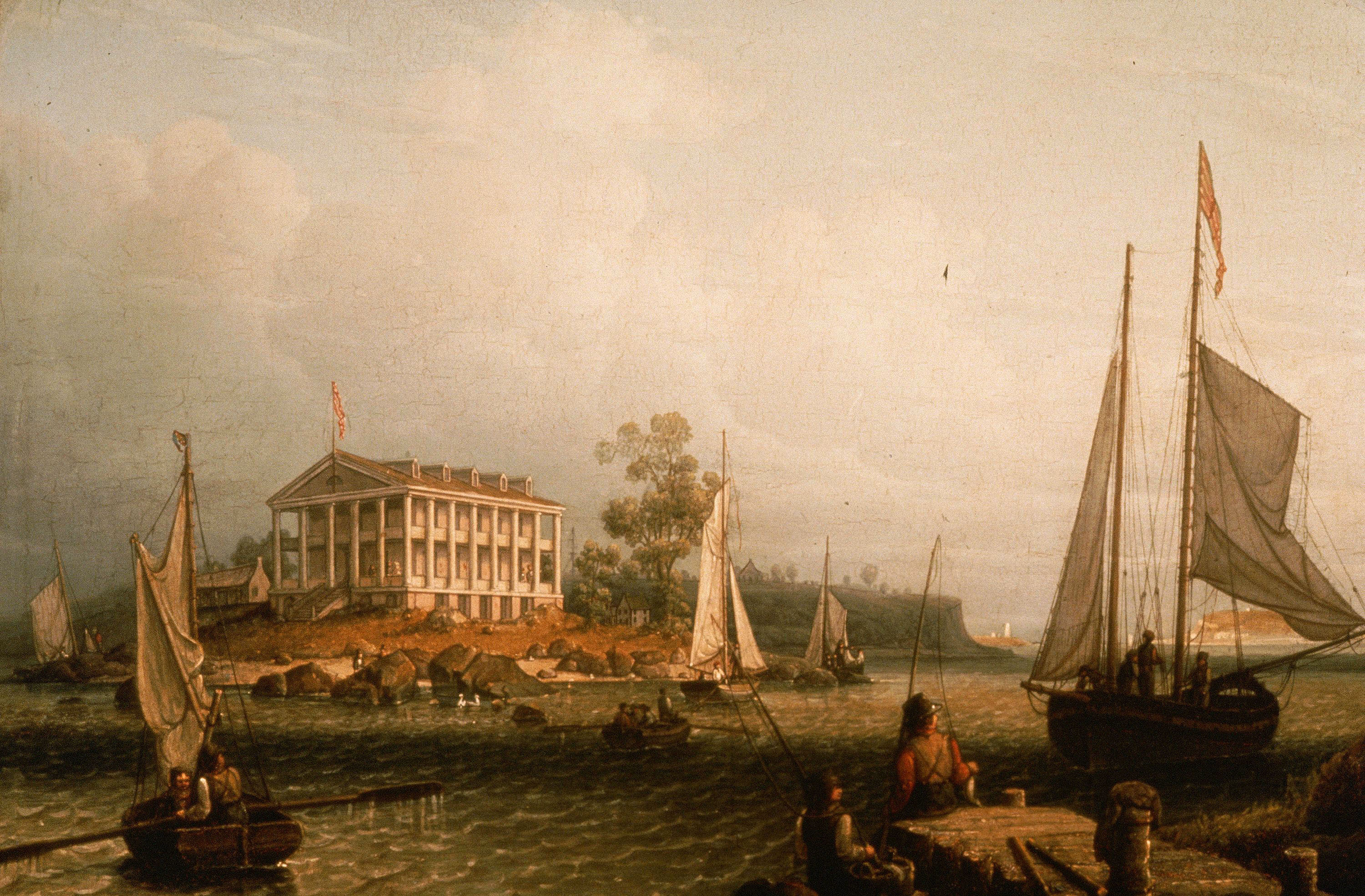The Smallpox Hospital on Rainsford Island, built in 1832, replaced an earlier facility to treat Boston residents with infectious diseases. Often, an unmarked grave awaited.