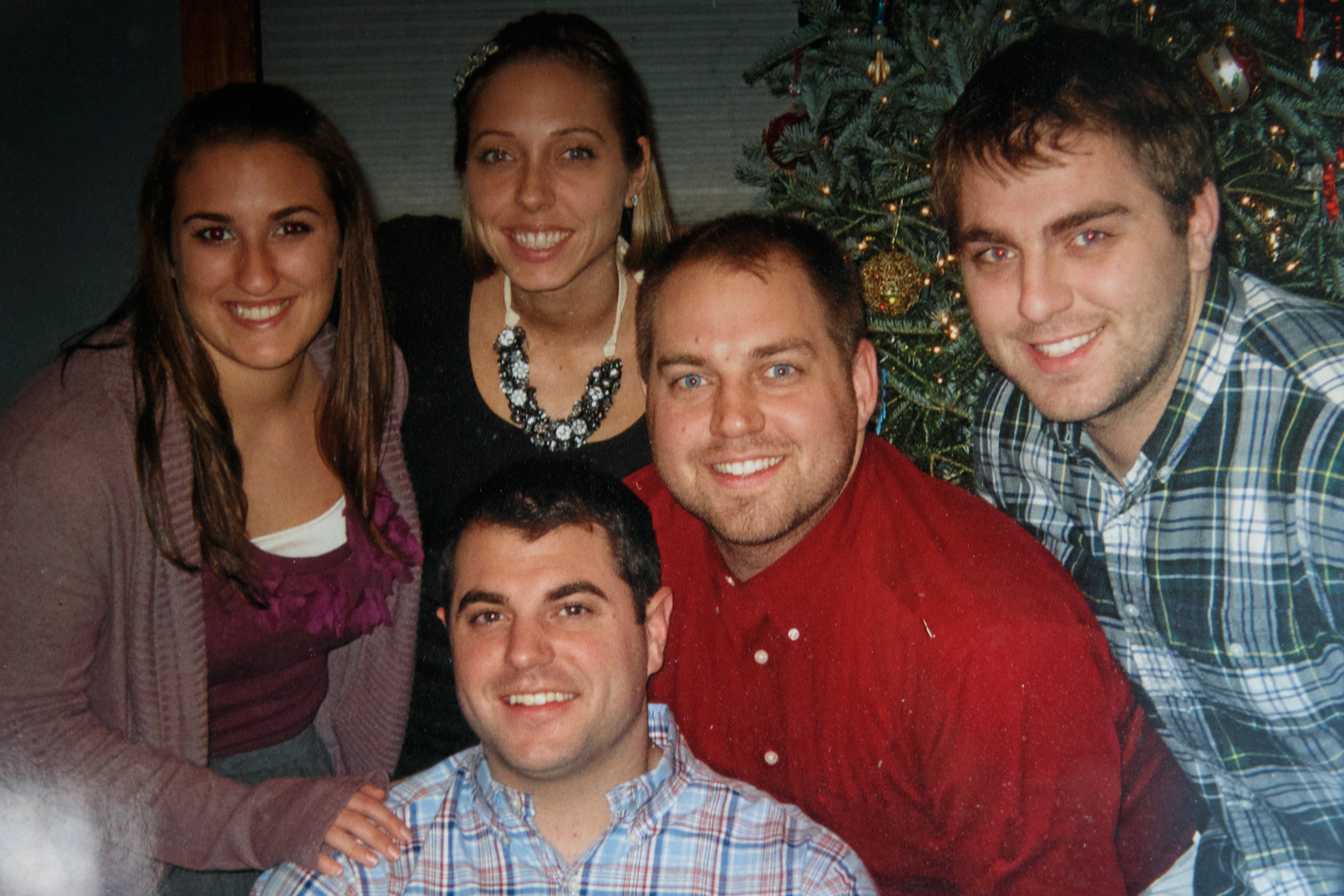 Because of their father’s job and scholarships, Alicia, Amy, Michael, John, and Tom Vautour attended BC at a discount.