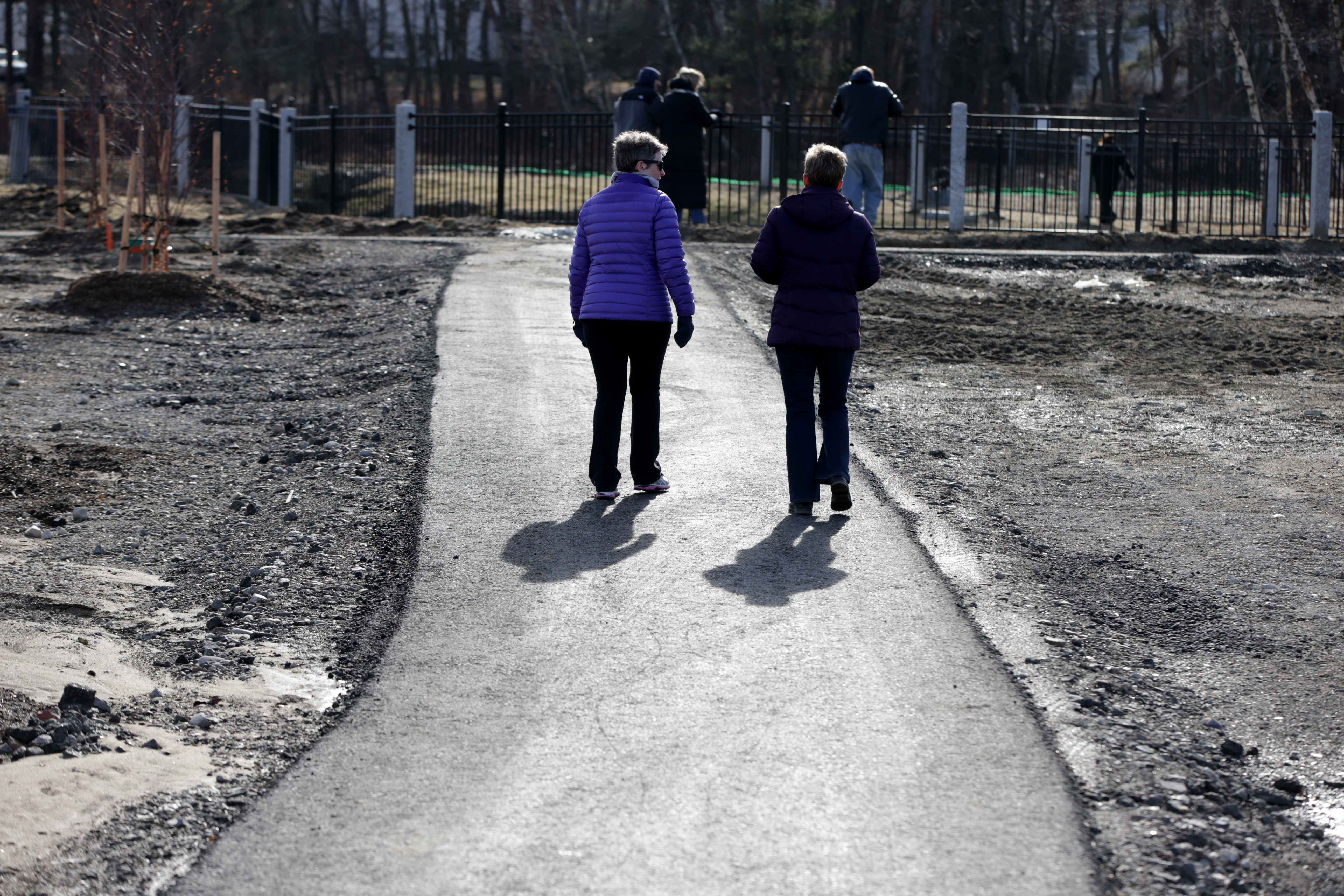 Visitors took a tour of the future Paul Revere Heritage Site.