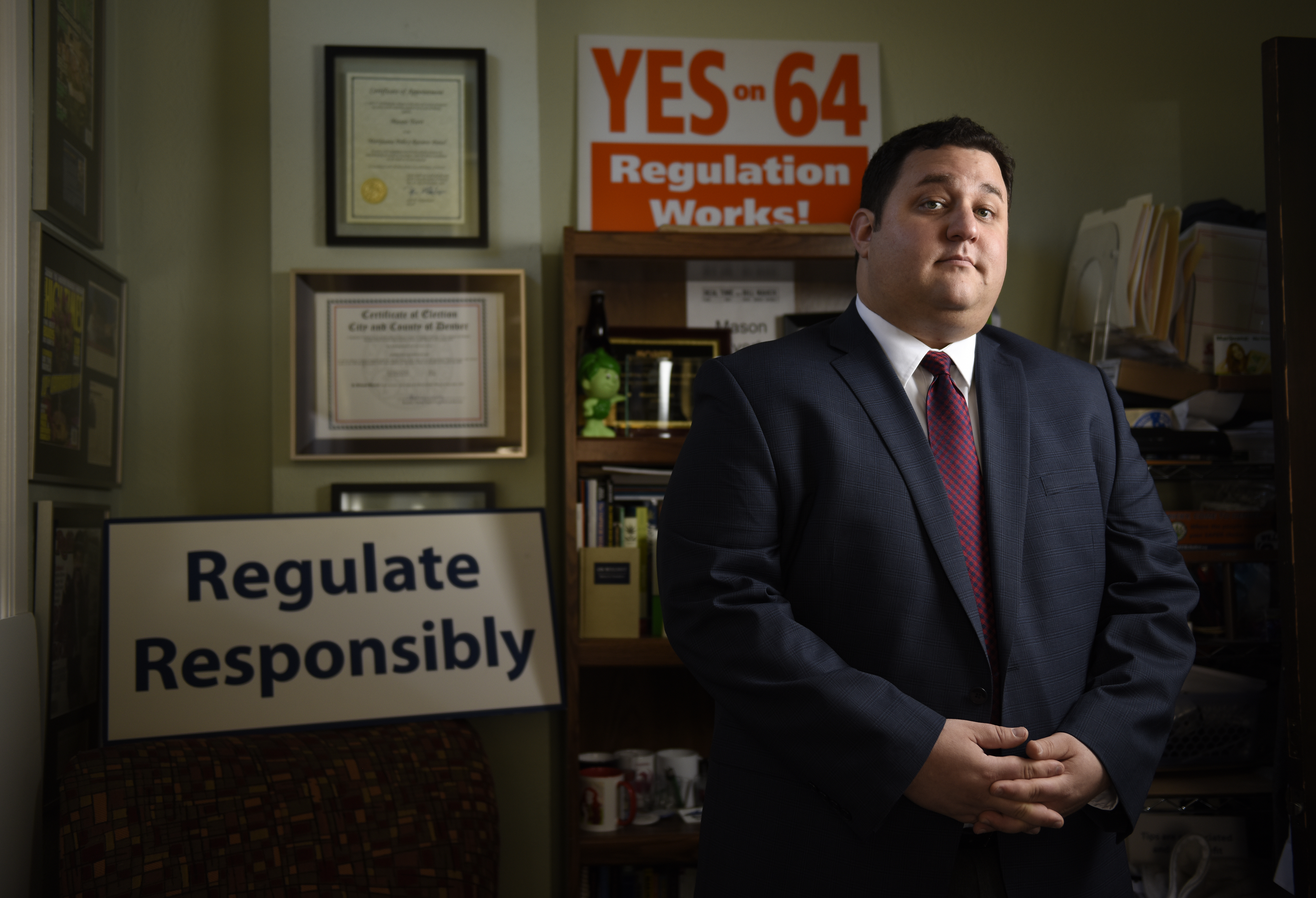 Mason Tvert is a leader nationwide for the legalization efforts for marijuana.
