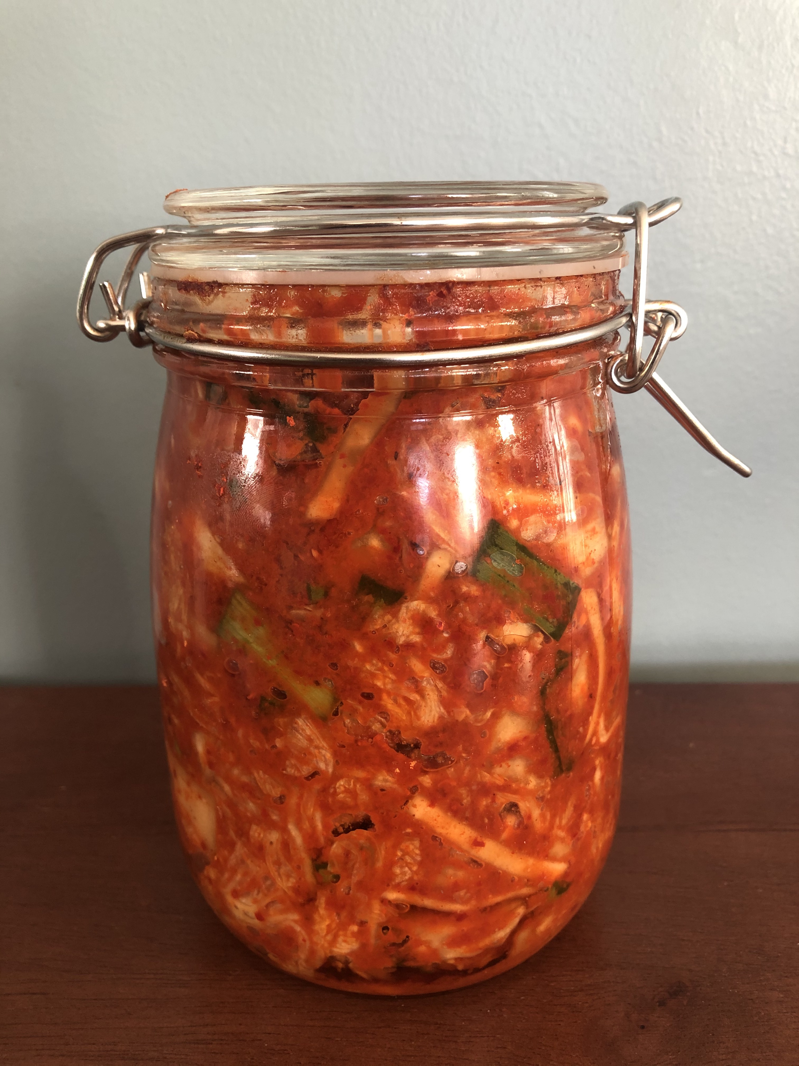 Maangchi's easy kimchi.