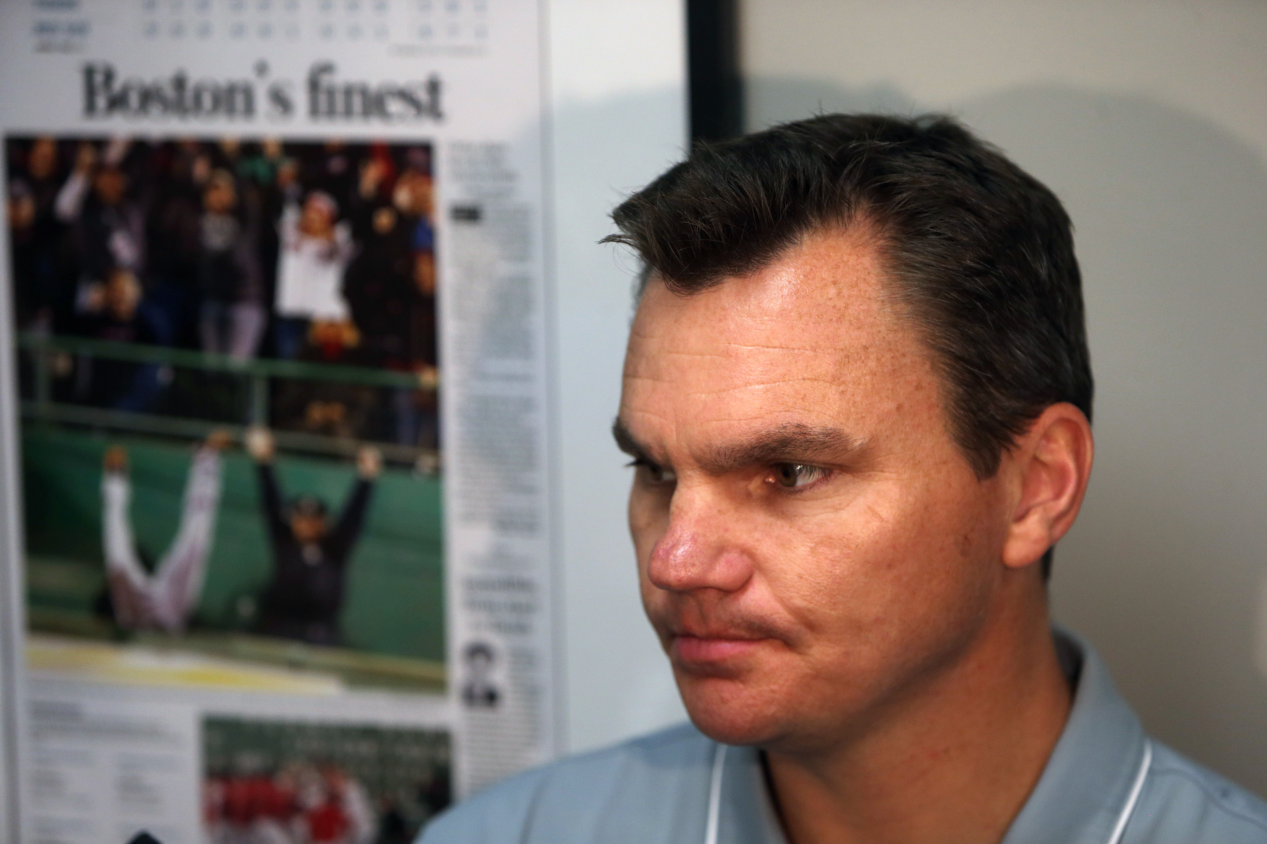 “He’ll get through this and we’ll get through it together,” Red Sox GM Ben Cherington said.