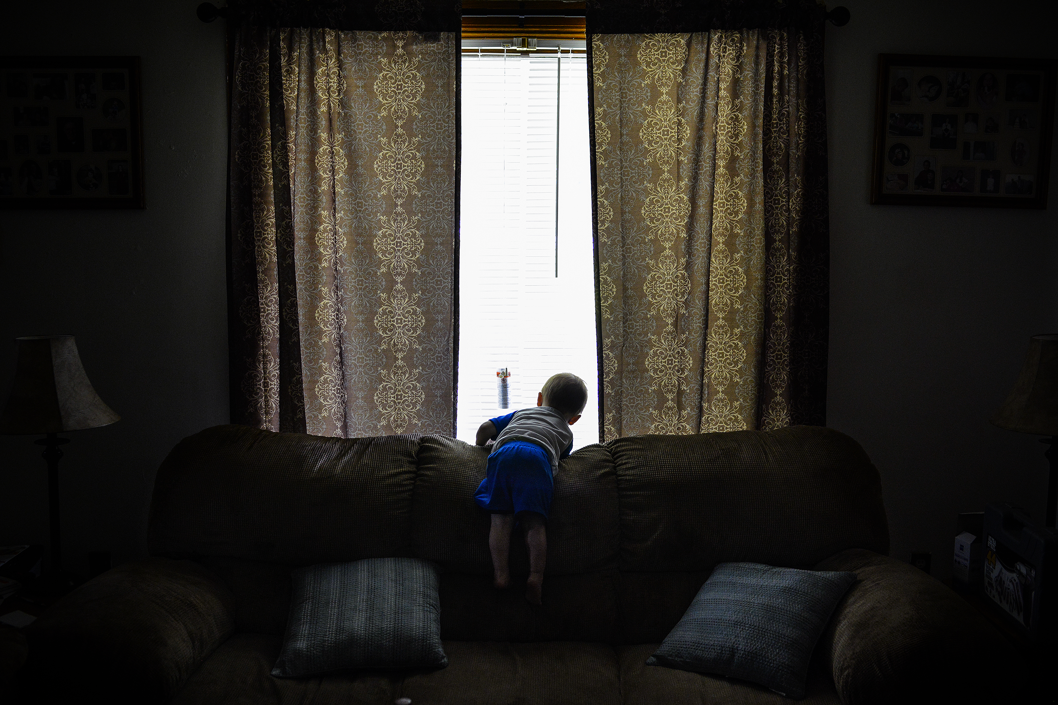 Mailakah, 1, of Middlesboro, Ky., lives with a foster family in Pineville because his parents are jailed for drug abuse.