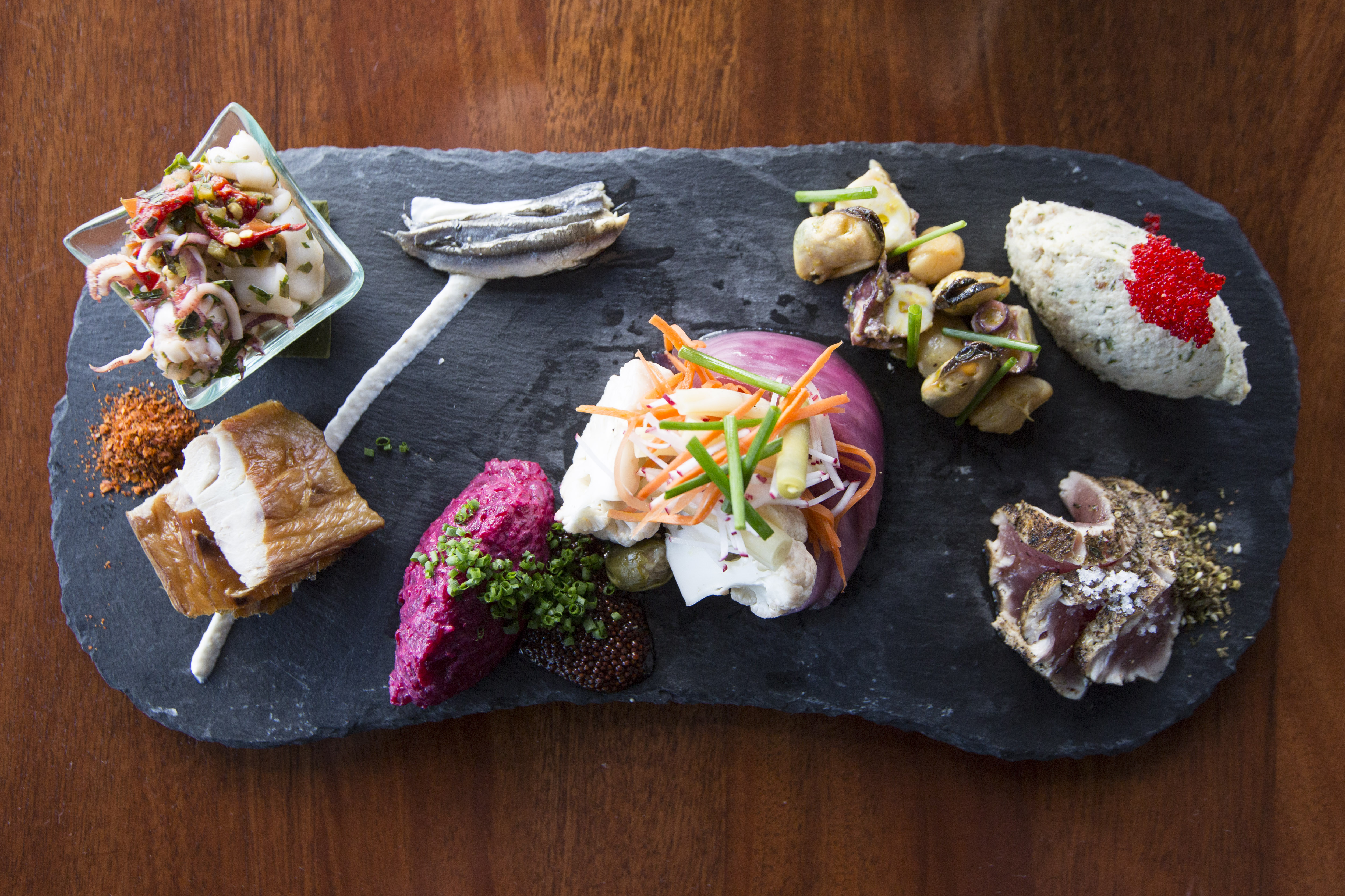 Watch the sunset as you dine at ReeHouse in East Boston.