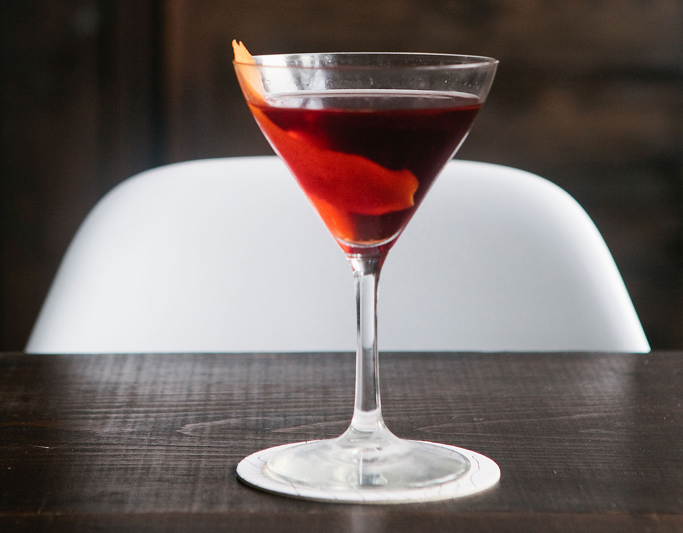 A House Manhattan at Portland Hunt + Alpine Club.