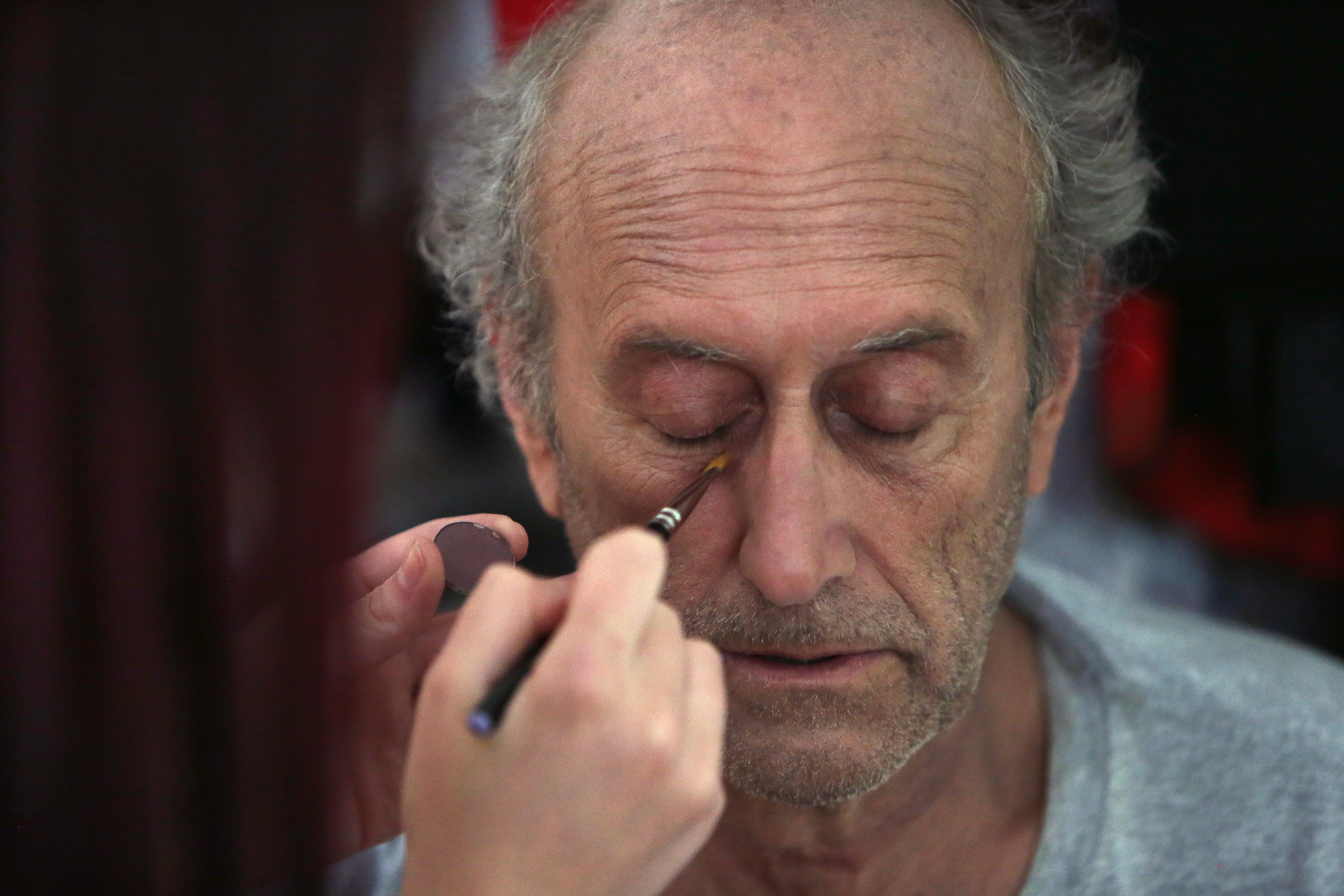 Paul Kandarian plays an elderly man with dementia in “Sundown.”