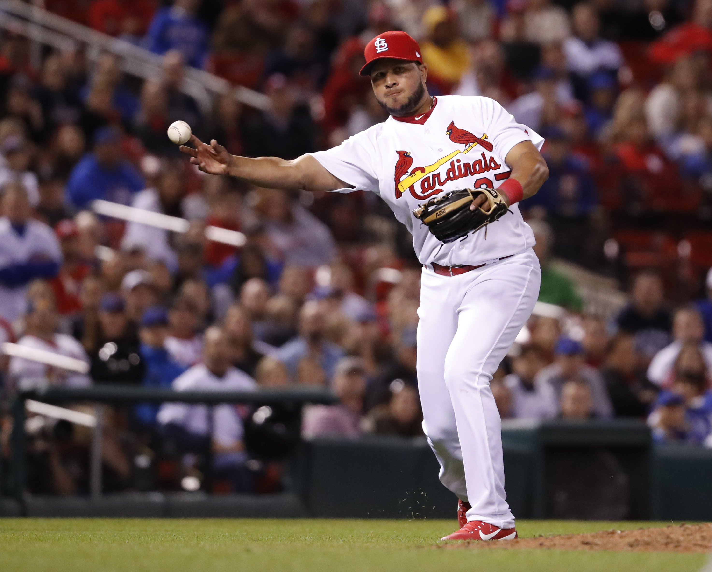 In nine games, Jhonny Peralta has batted .154 with four hits.