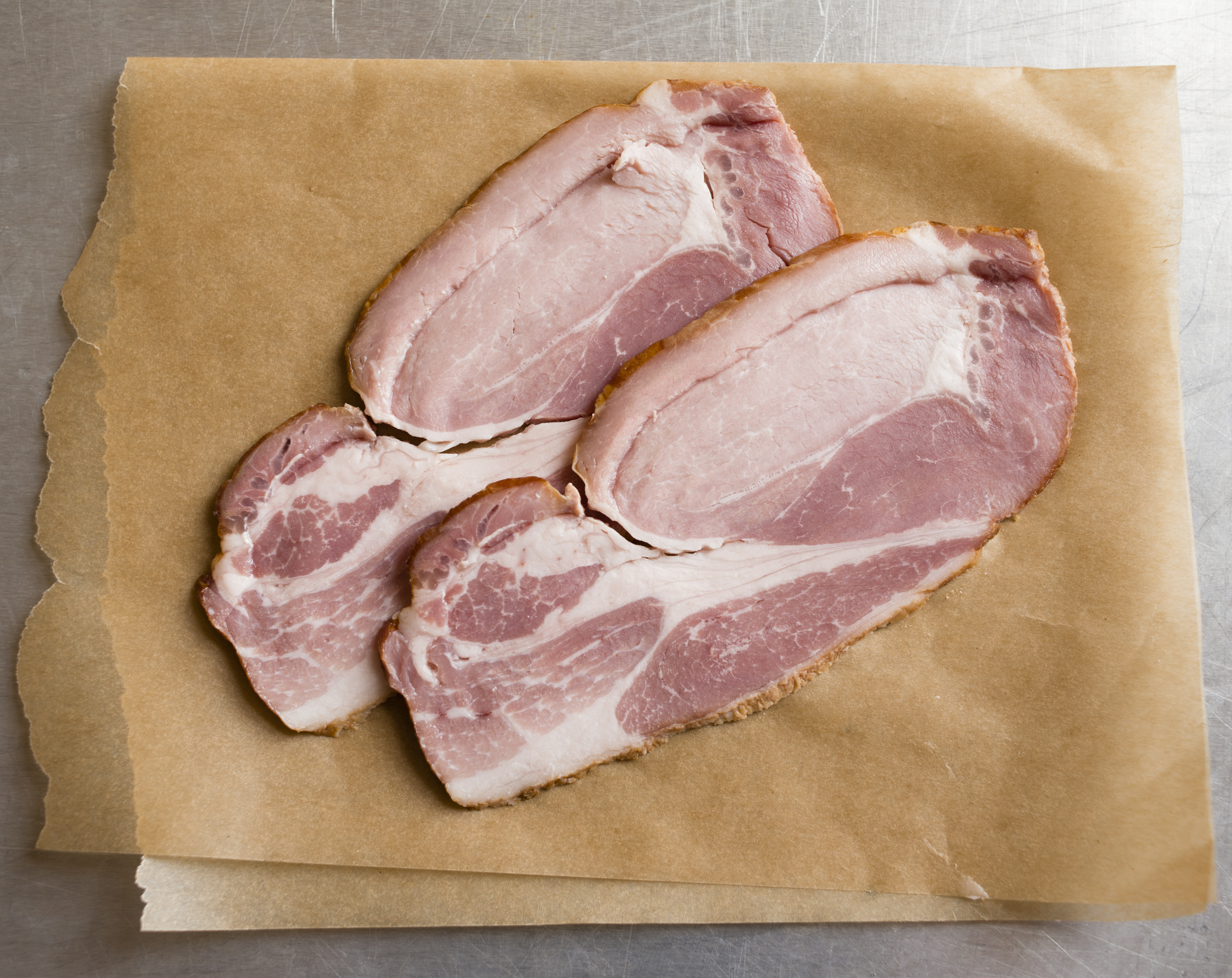 TIP Like Canadian bacon, the Irish-style bacon used in the Dublin Coddle is fairly lean. It’s also known as “back bacon” or “rashers.”