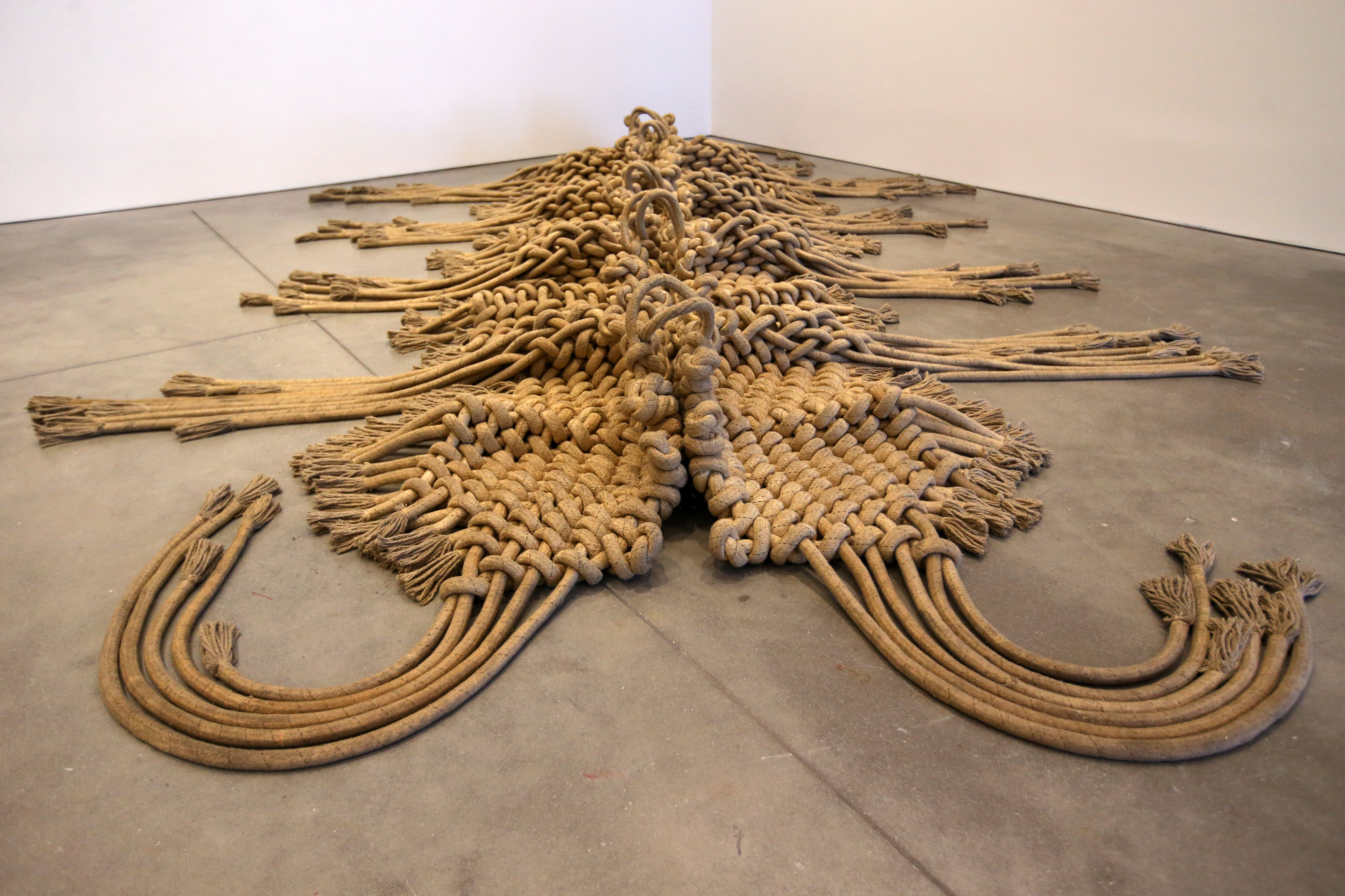 Francoise Grossen’s “Inchworm.”