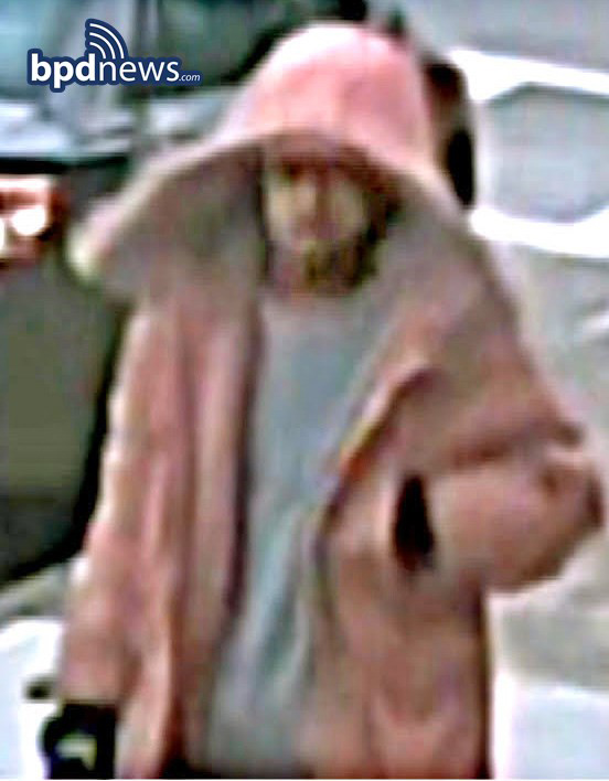 Boston police previously said they were searching for the man shown above, whom they called a person of interest in the case.