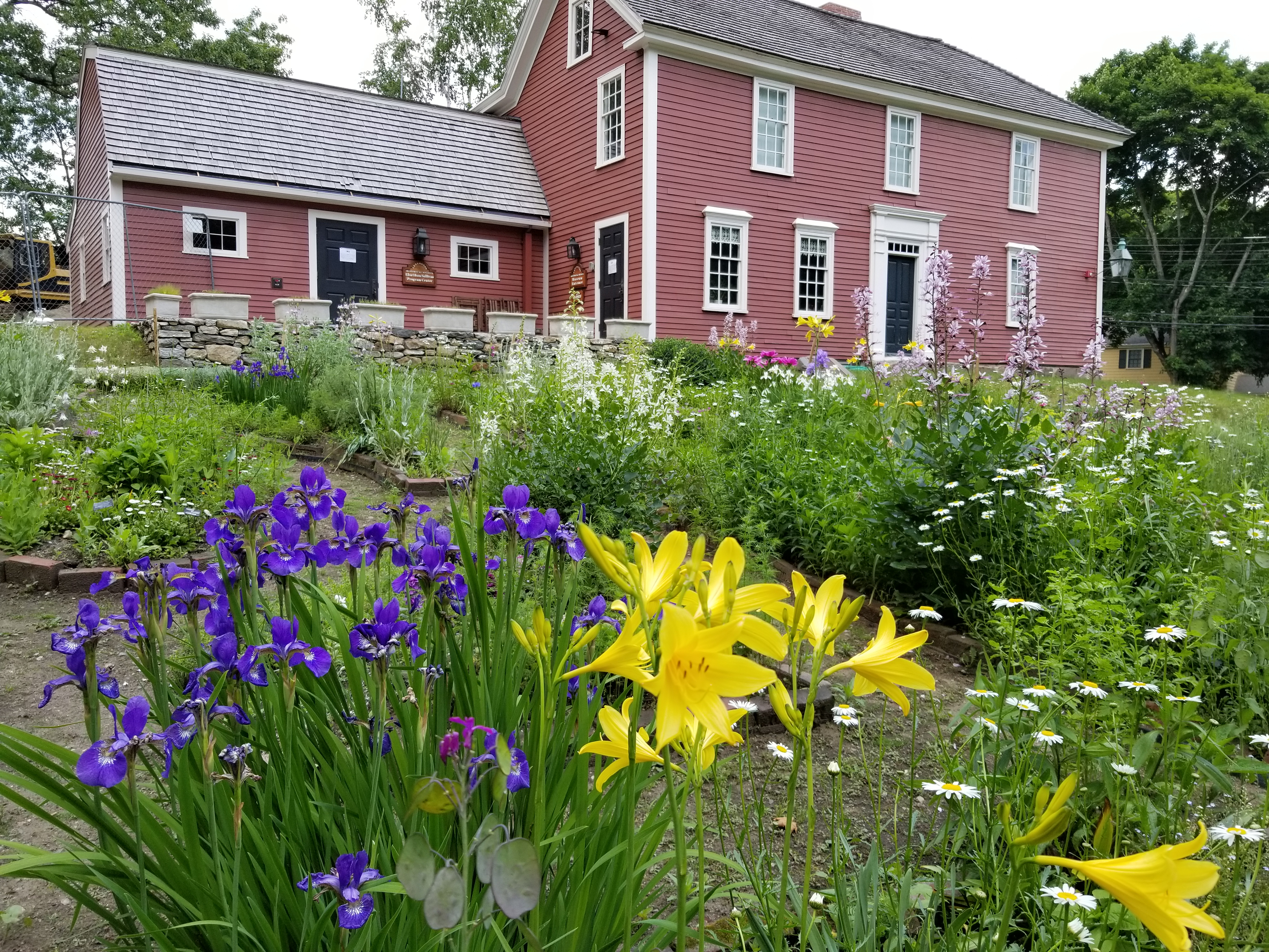 The Gardens at Munroe Tavern are maintained by the Lexington Field & Garden Club. (Regina Sutton)