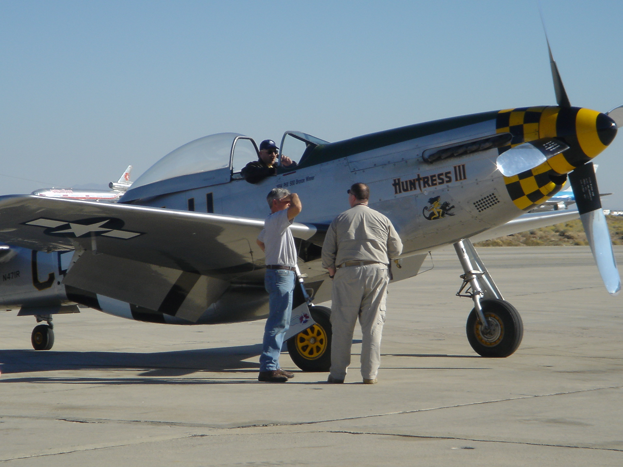 A P-51D Mustang fighter. Price tag: $1.4 million.