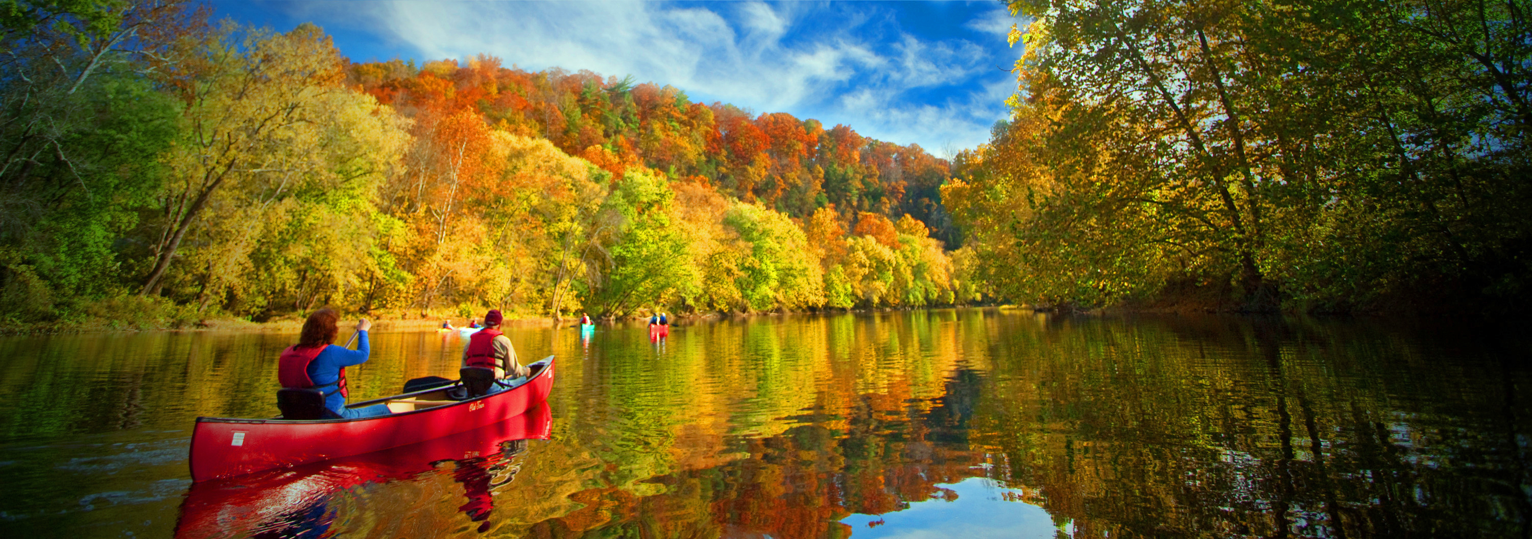 Roanoke is becoming known as an outdoor recreation destination, with outfitters offering kayak, canoe, and float trips on the river.