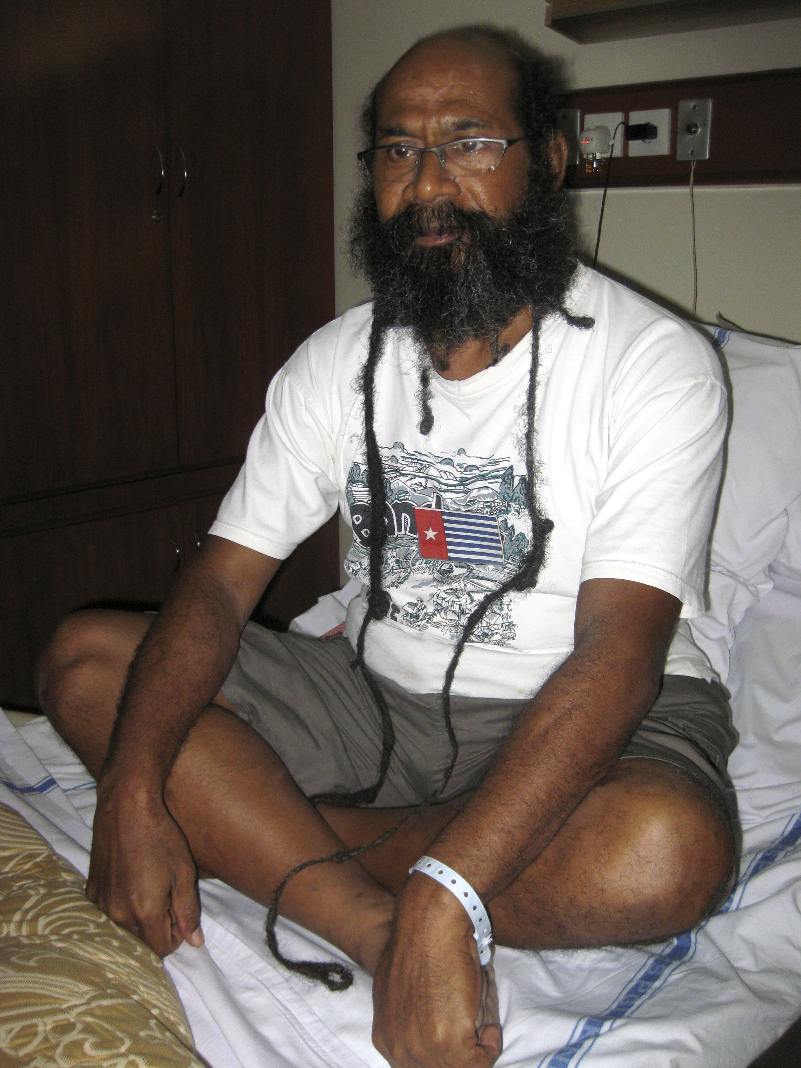 Papuan activist Filep Karma.