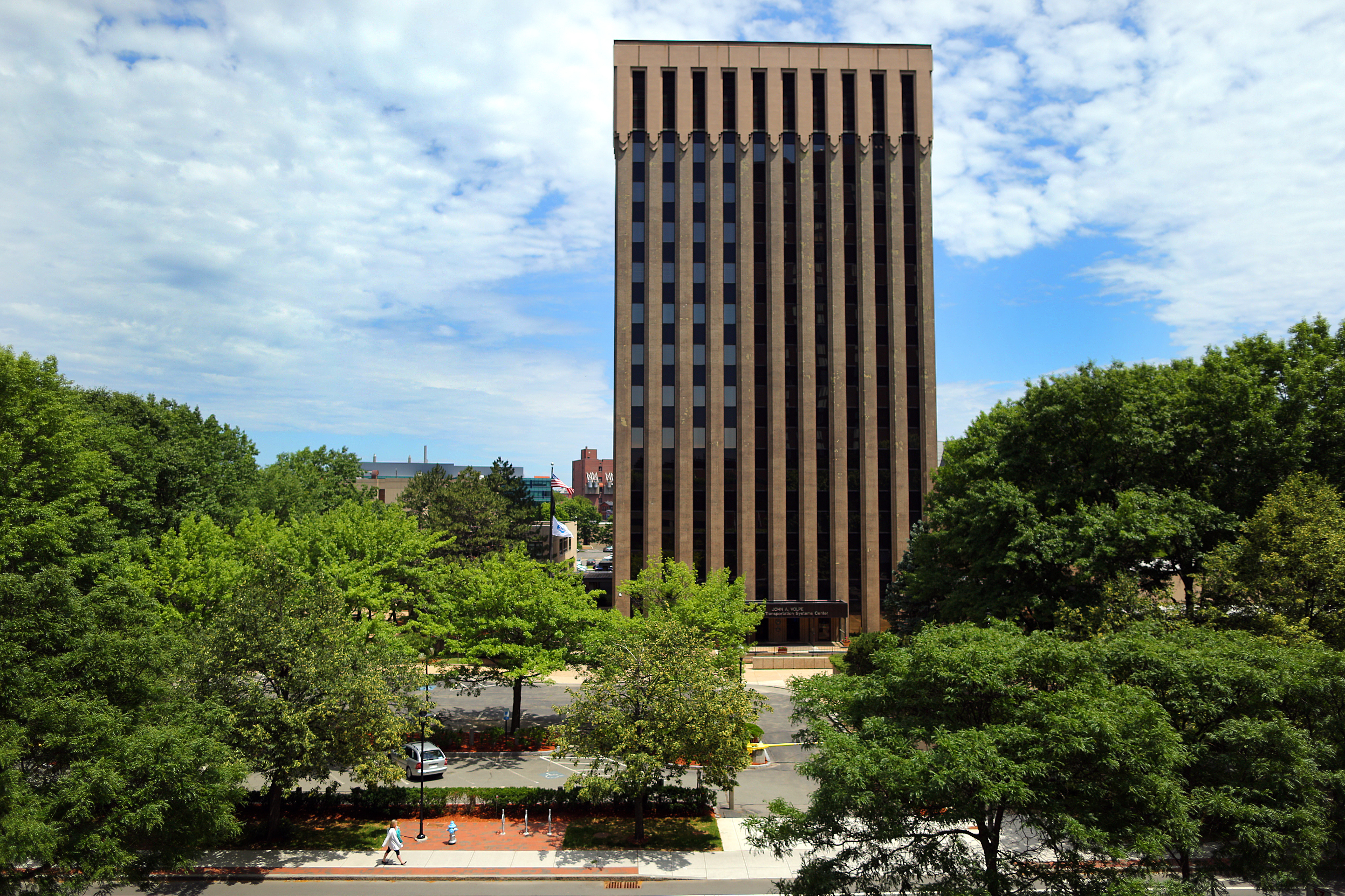 The Government Services Administration wants a 400,000-square-foot office building on a portion of the Volpe Center site, but the rest of the 14-acre property is available to a developer for other visions.