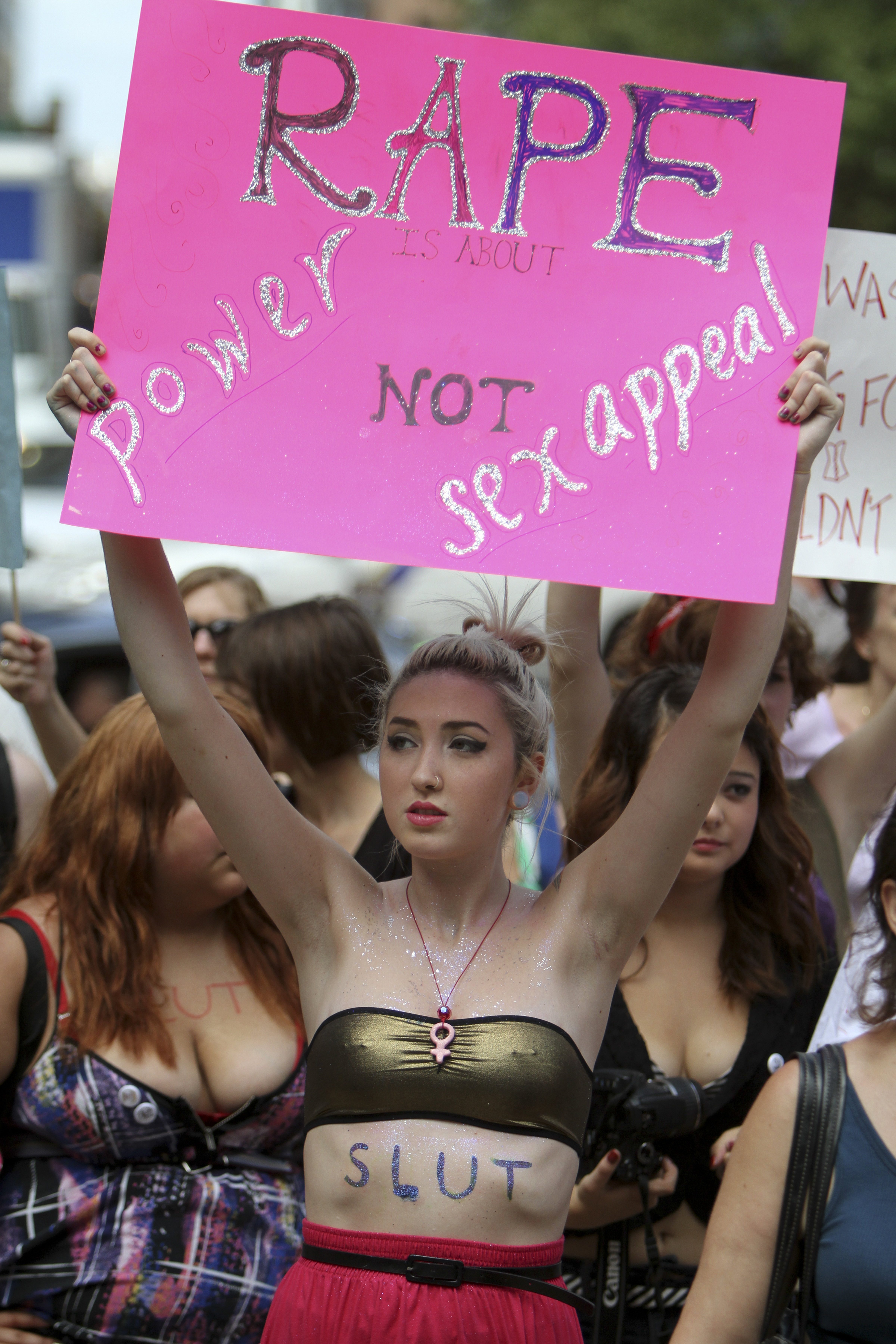A Philadelphia Slut Walk demonstration in 2011.