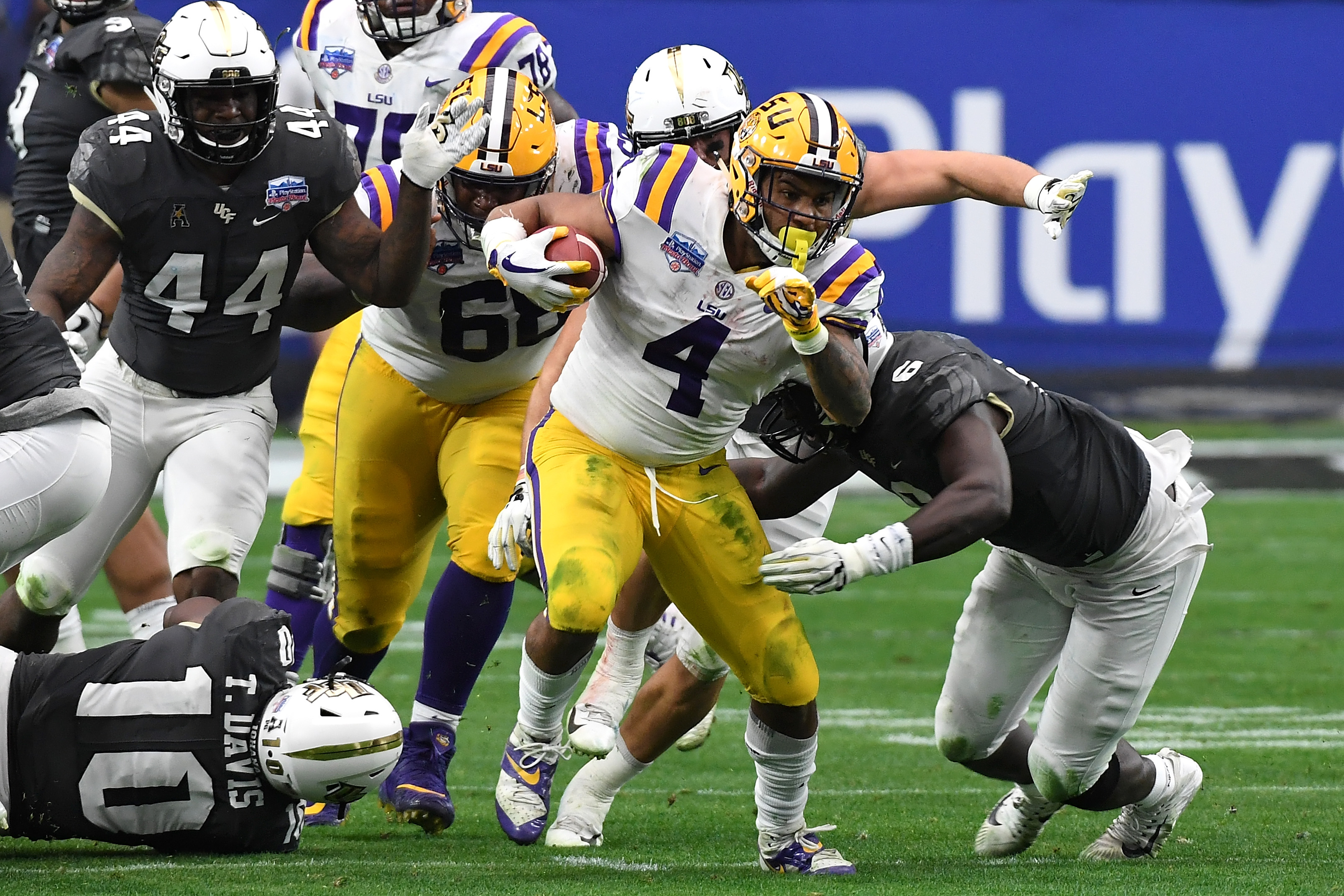 The Patriots signed LSU running back Nick Brossette as an undrafted free agent.
