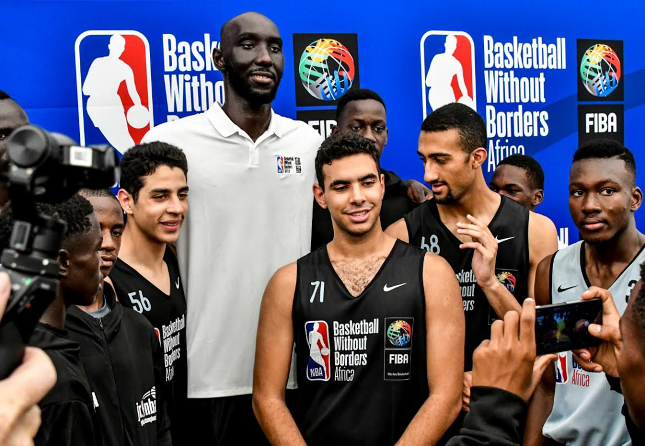 The 7-foot-7-inch Fall stood out among his pupils.
