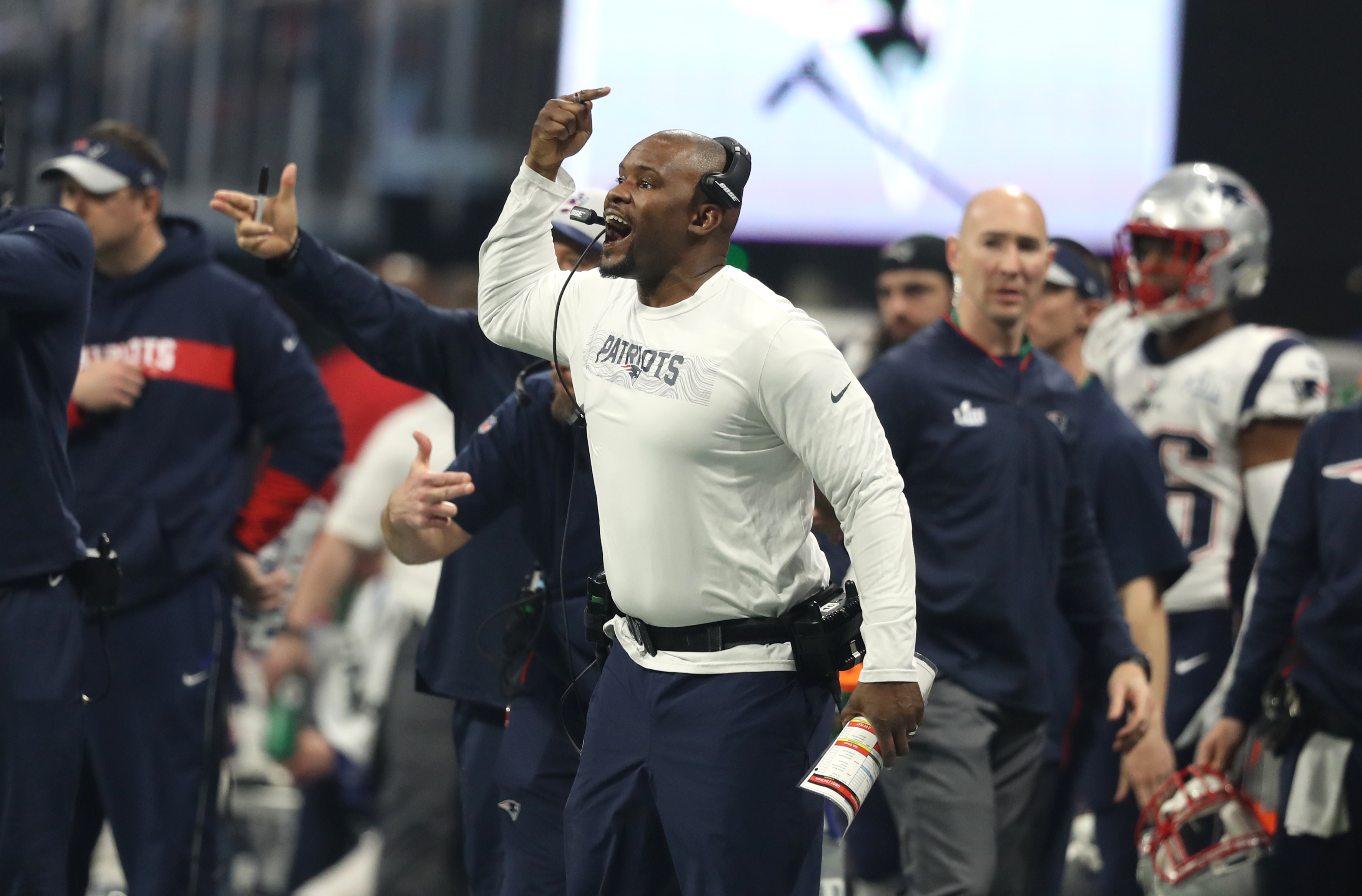 Brian Flores and the Patriots defense were super from start to finish in the win over the Rams.