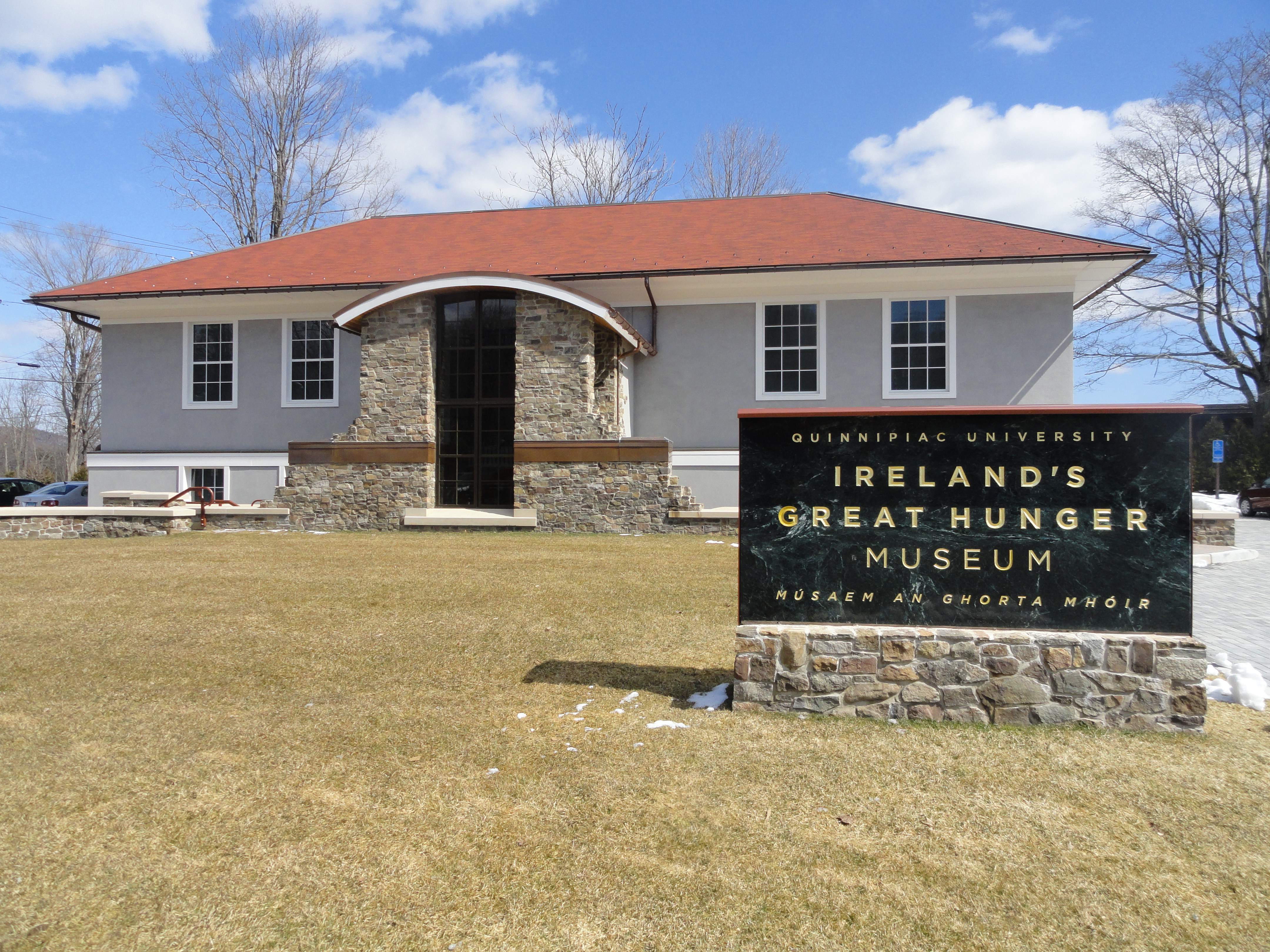 A project of Quinnipiac University in Hamden, Conn., Ireland’s Great Hunger Museum is the first in this country dedicated to the Irish famine of 1845-52.