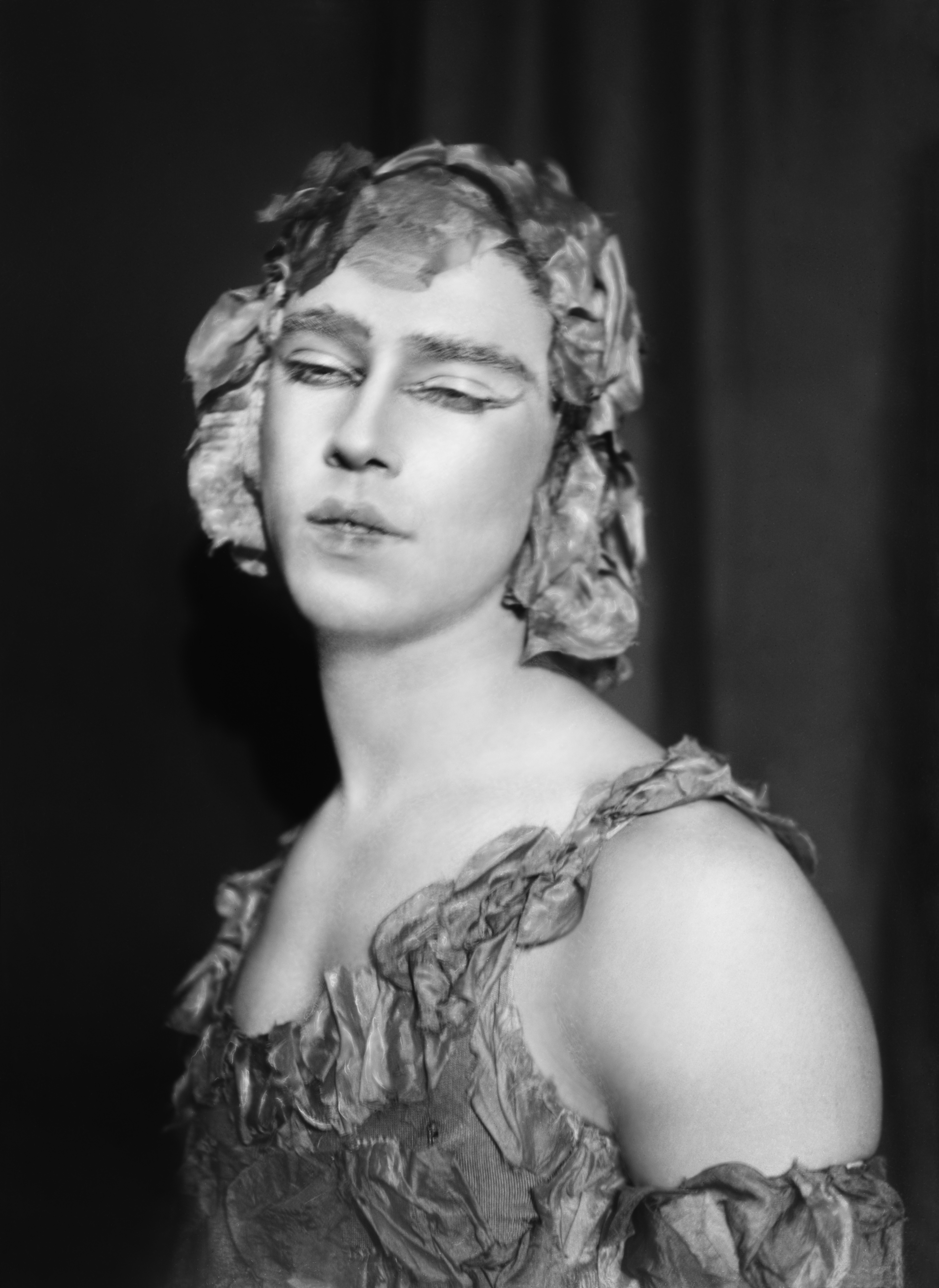 Emil Otto Hoppé's "Vaslav Nijinsky 'La Spectre de la Rose,' ” 1911