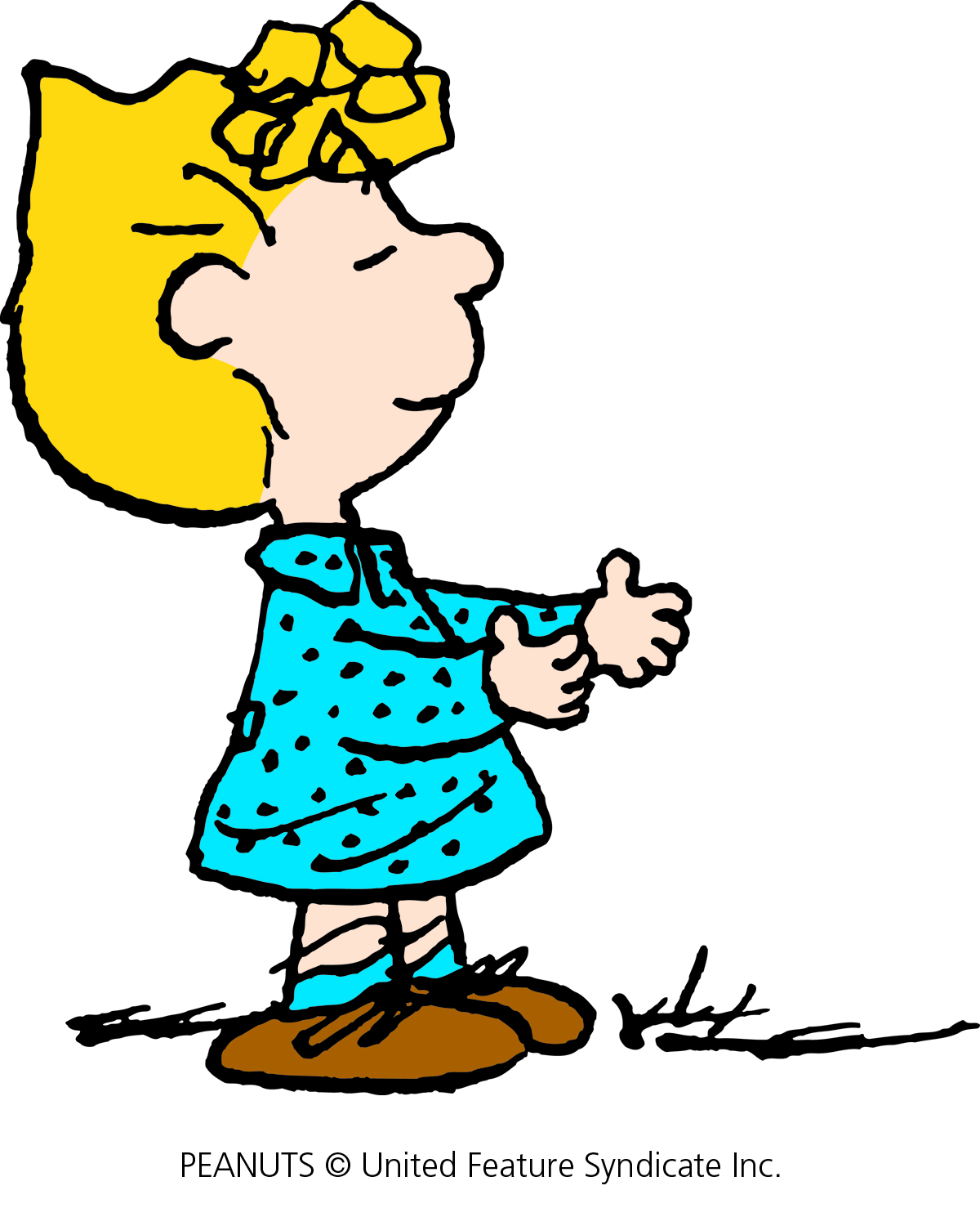 “I wasn’t made for winter!” Sally Brown from “Peanuts.”