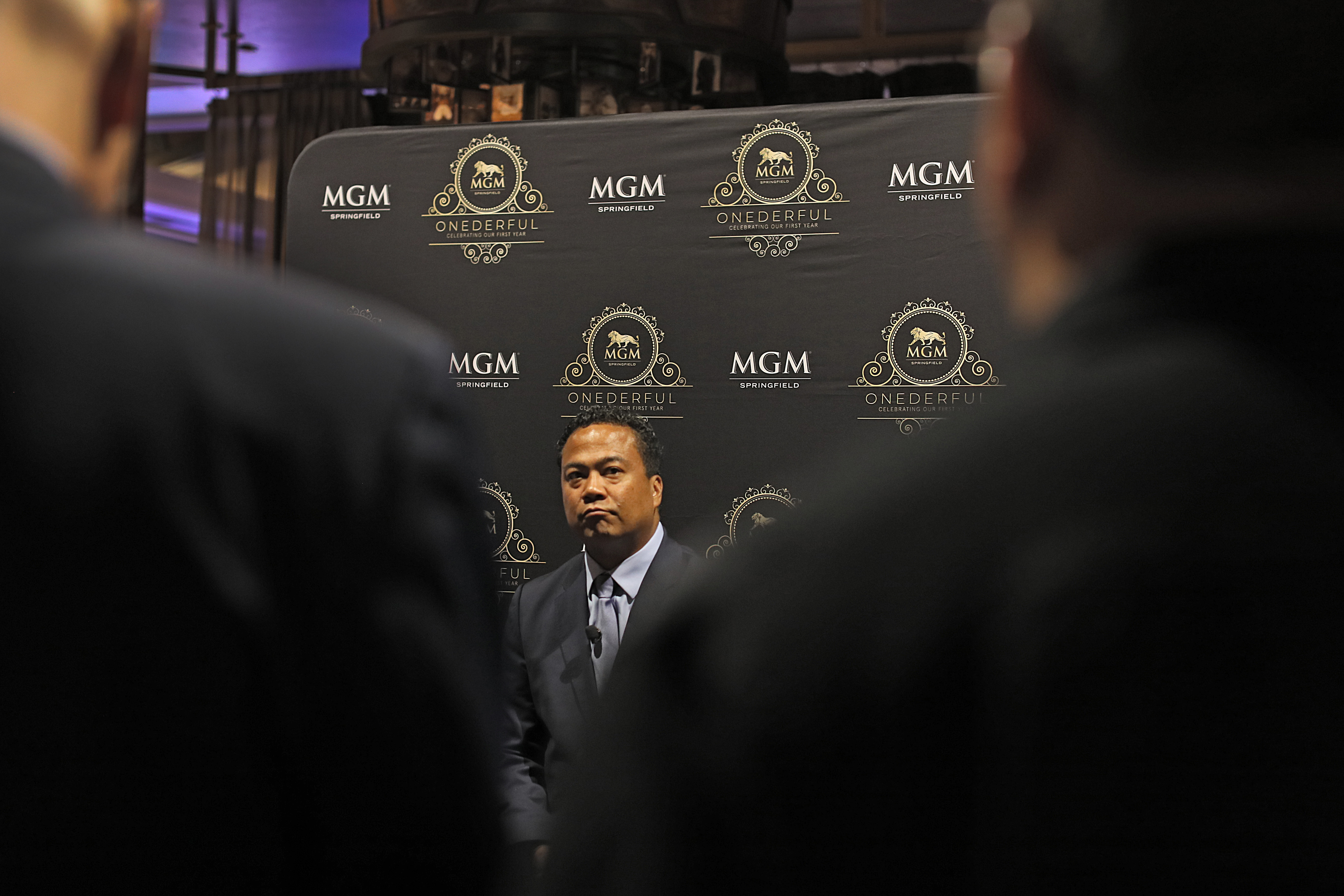 MGM Springfiield president Michael Mathis.
