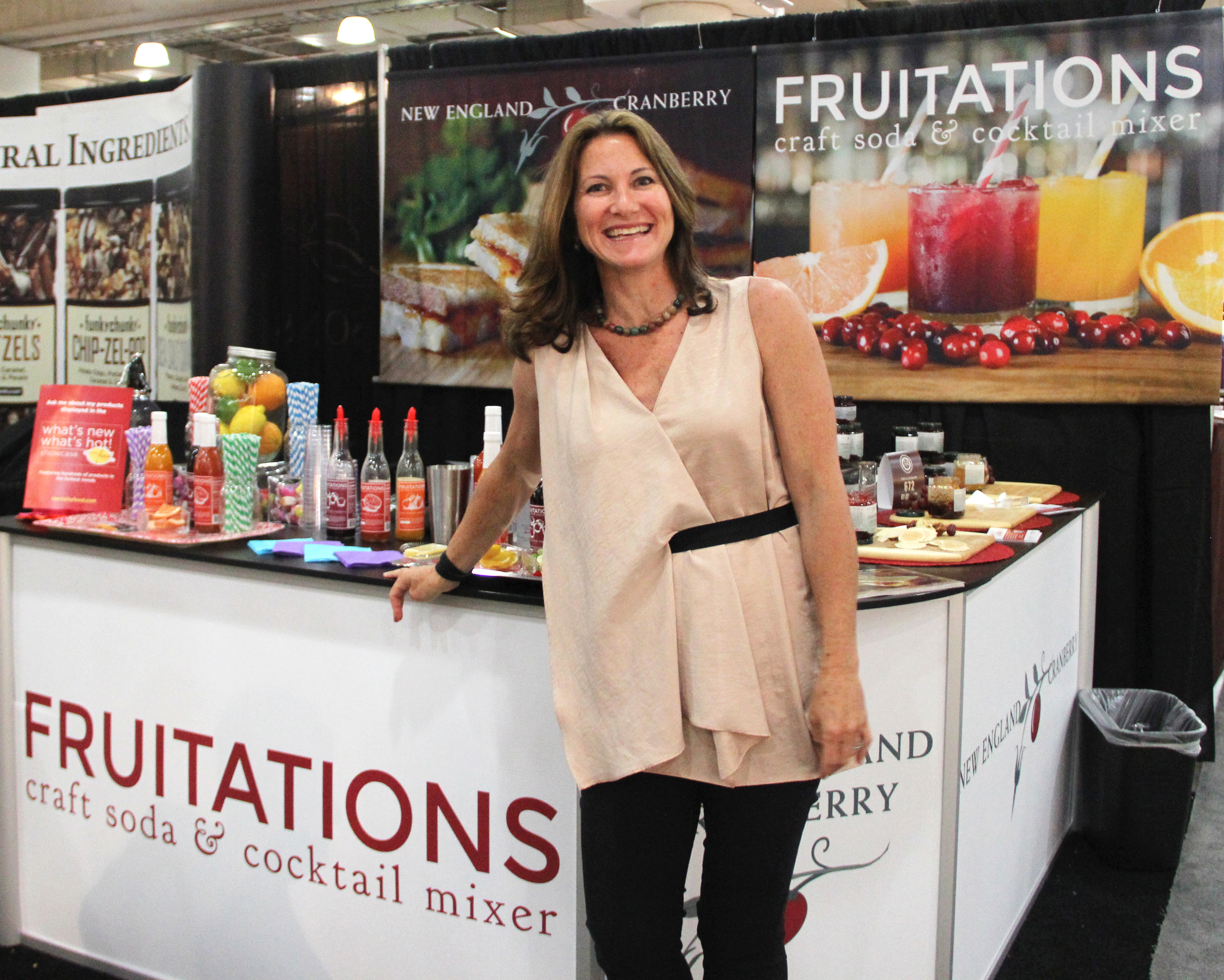 Allison Goldberg, founder of Fruitations, pictured at the Jacob Javits Center in New York.