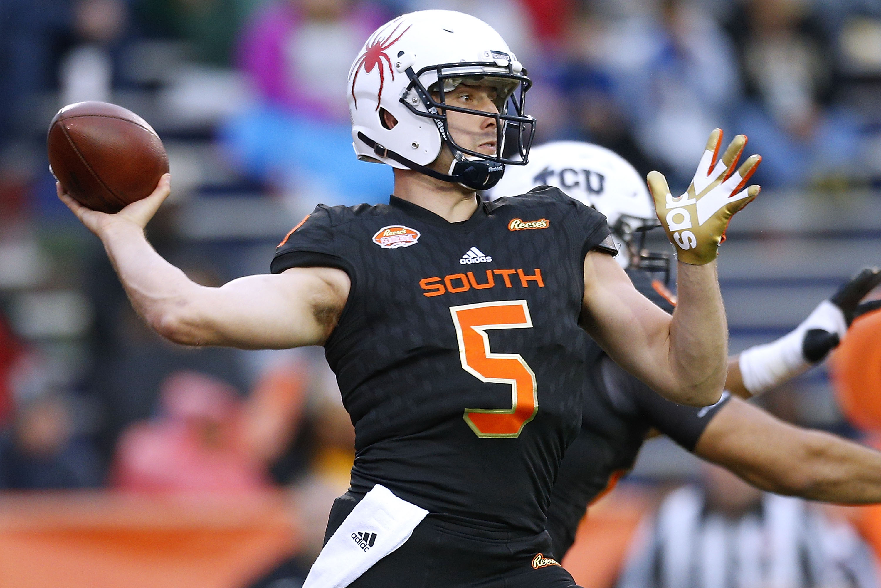 Richmond quarterback Kyle Lauletta impressed scouts in the Senior Bowl and could be selected by the Patriots on the second day of the draft.