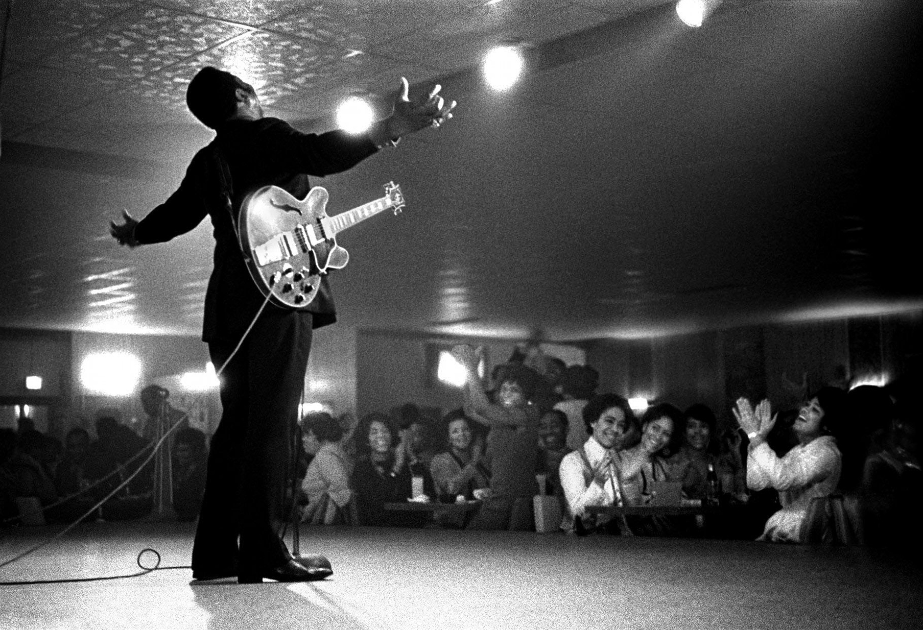 Charlie Sawyer’s “B.B. King, High Chaparral Chicago.”
