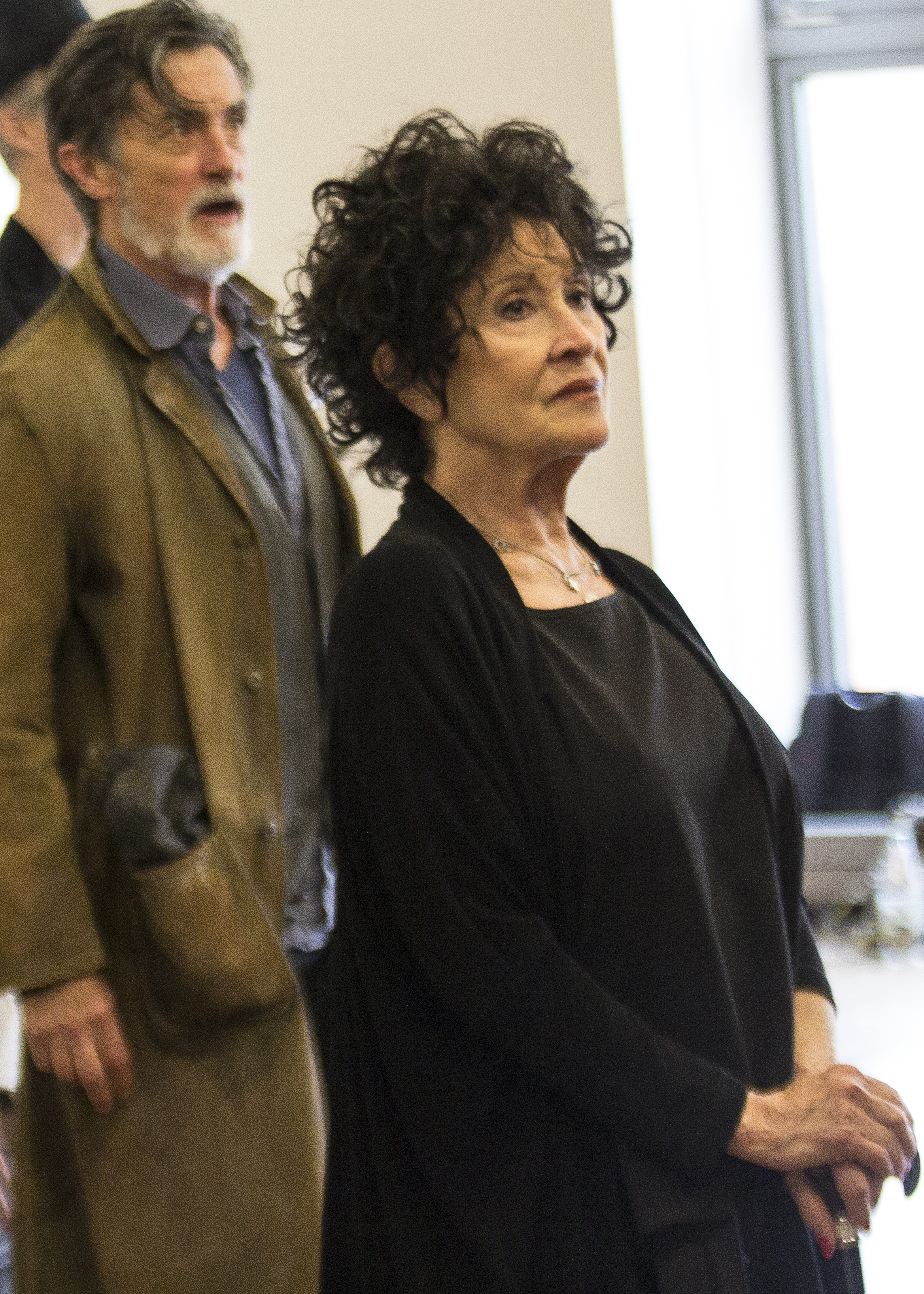 Roger Rees and Chita Rivera in rehearsal for a Williamstown Theatre Festival production of “The Visit.”