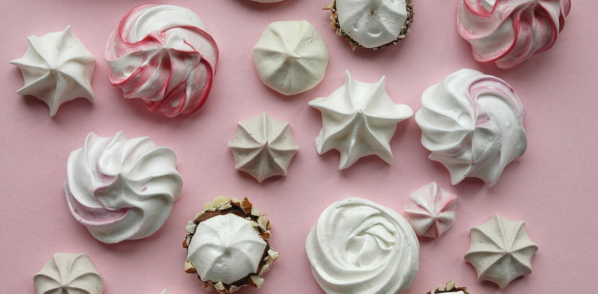Aquafaba meringues.