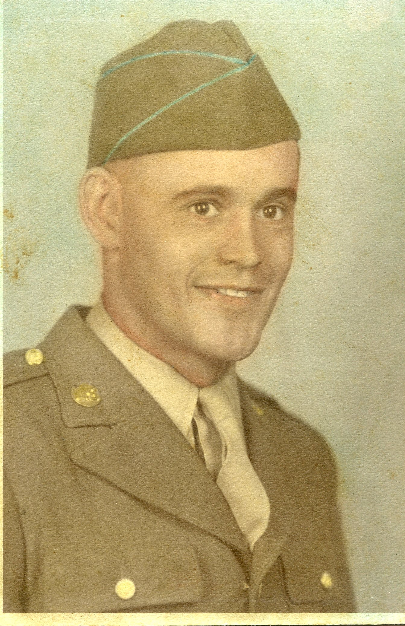 Frederick C. Sylvia Jr. in uniform during World War II.