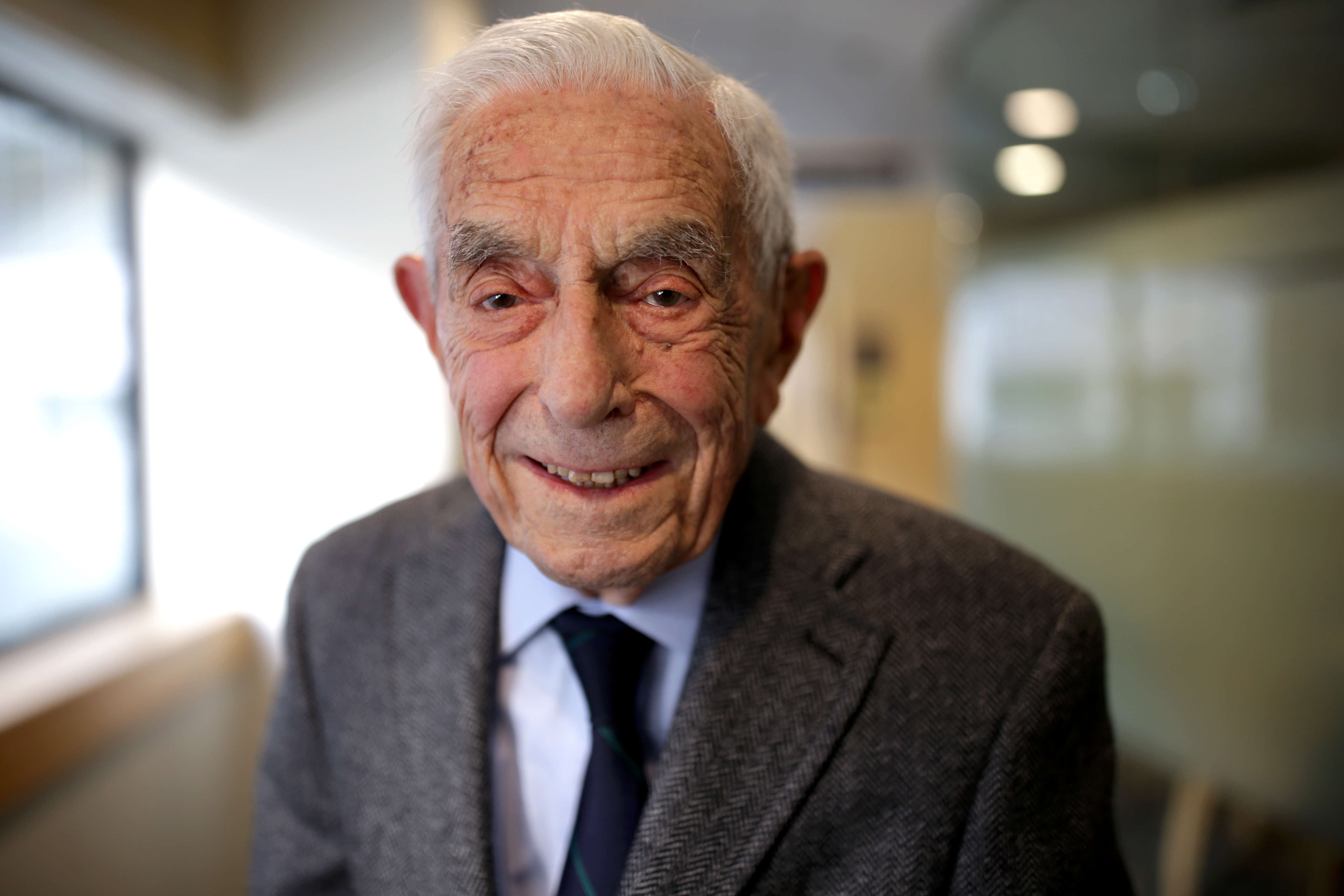 Dr. Walter Guralnick is 100 years old.