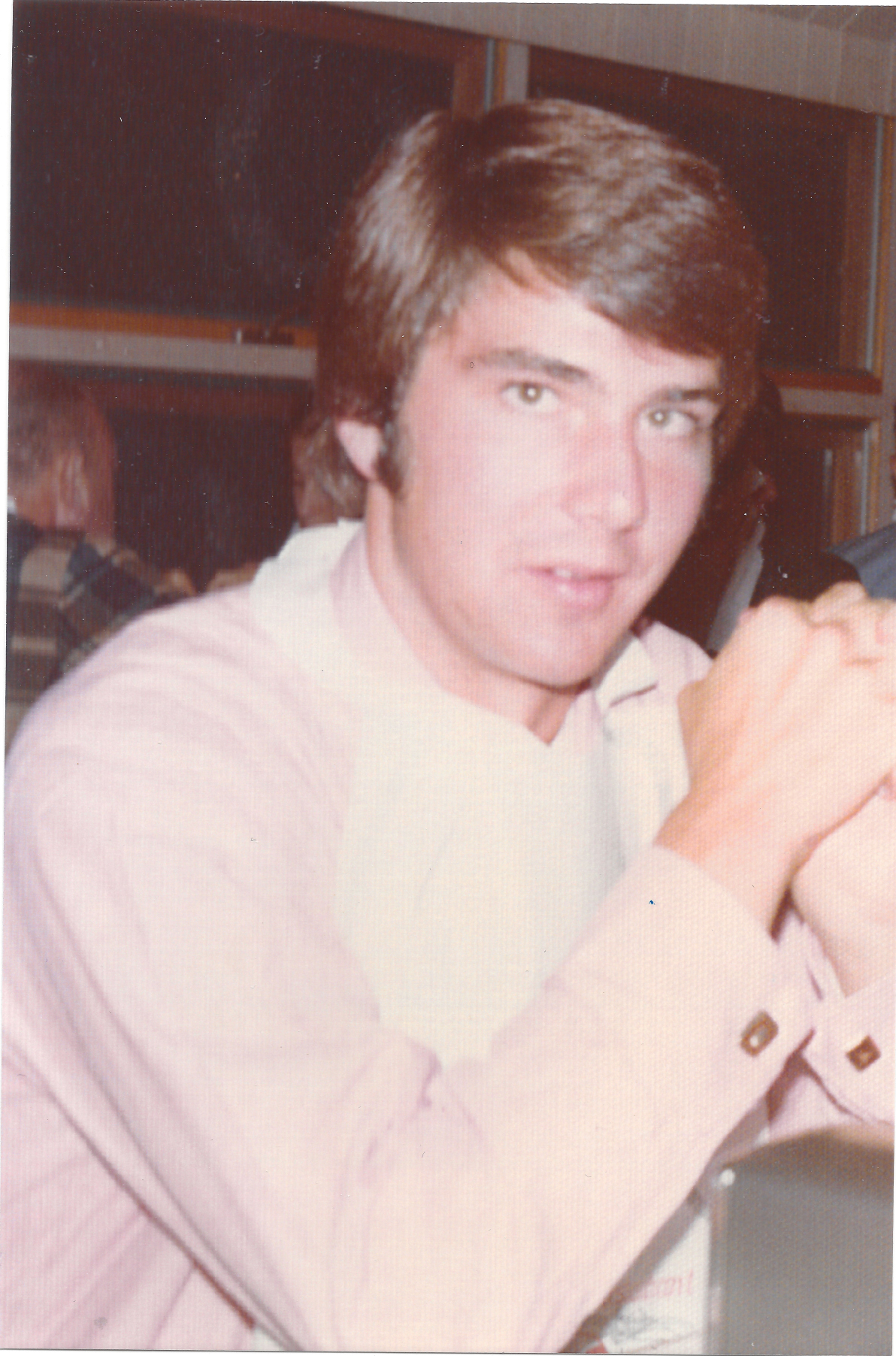 Carter at friend Steve Kahn's wedding rehearsal dinner in 1976.