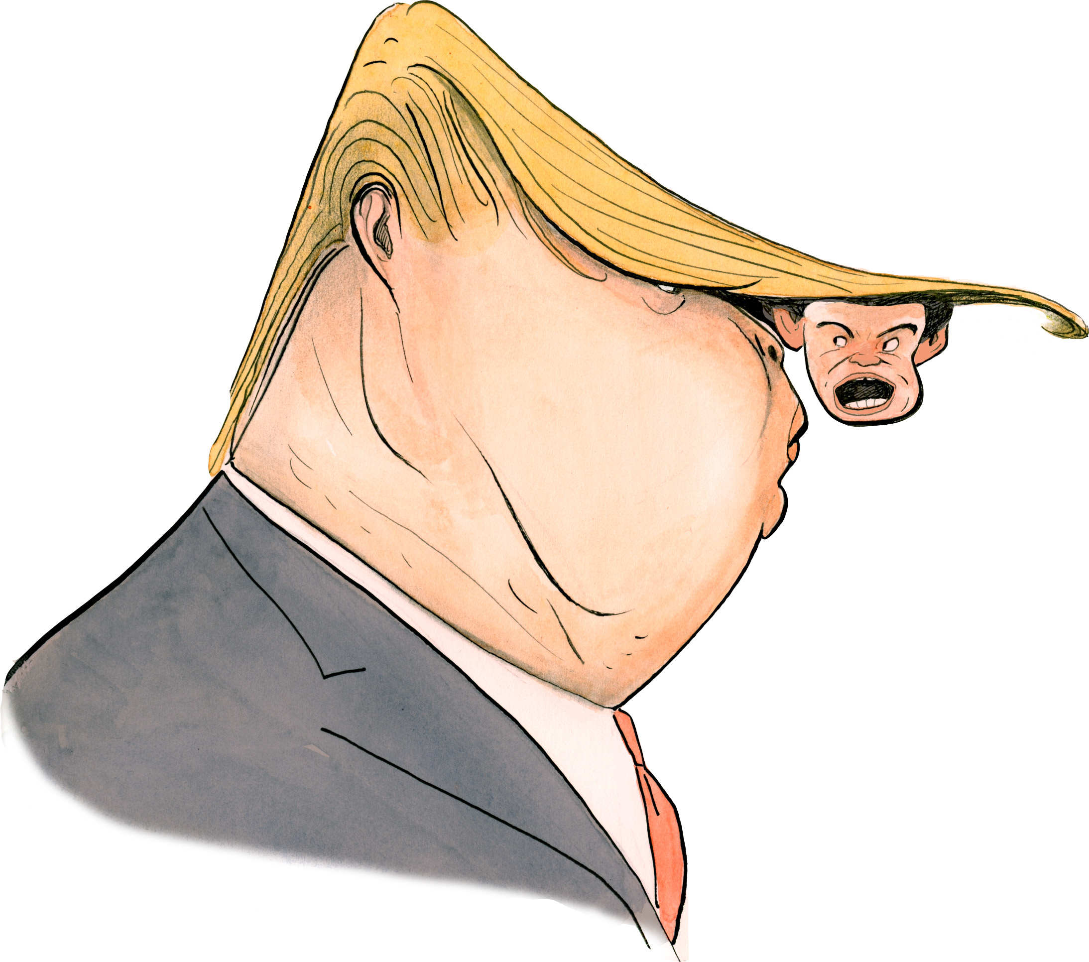 The Rubio Campaign Headquarters move to a new location: under Donald Trump’s skin.