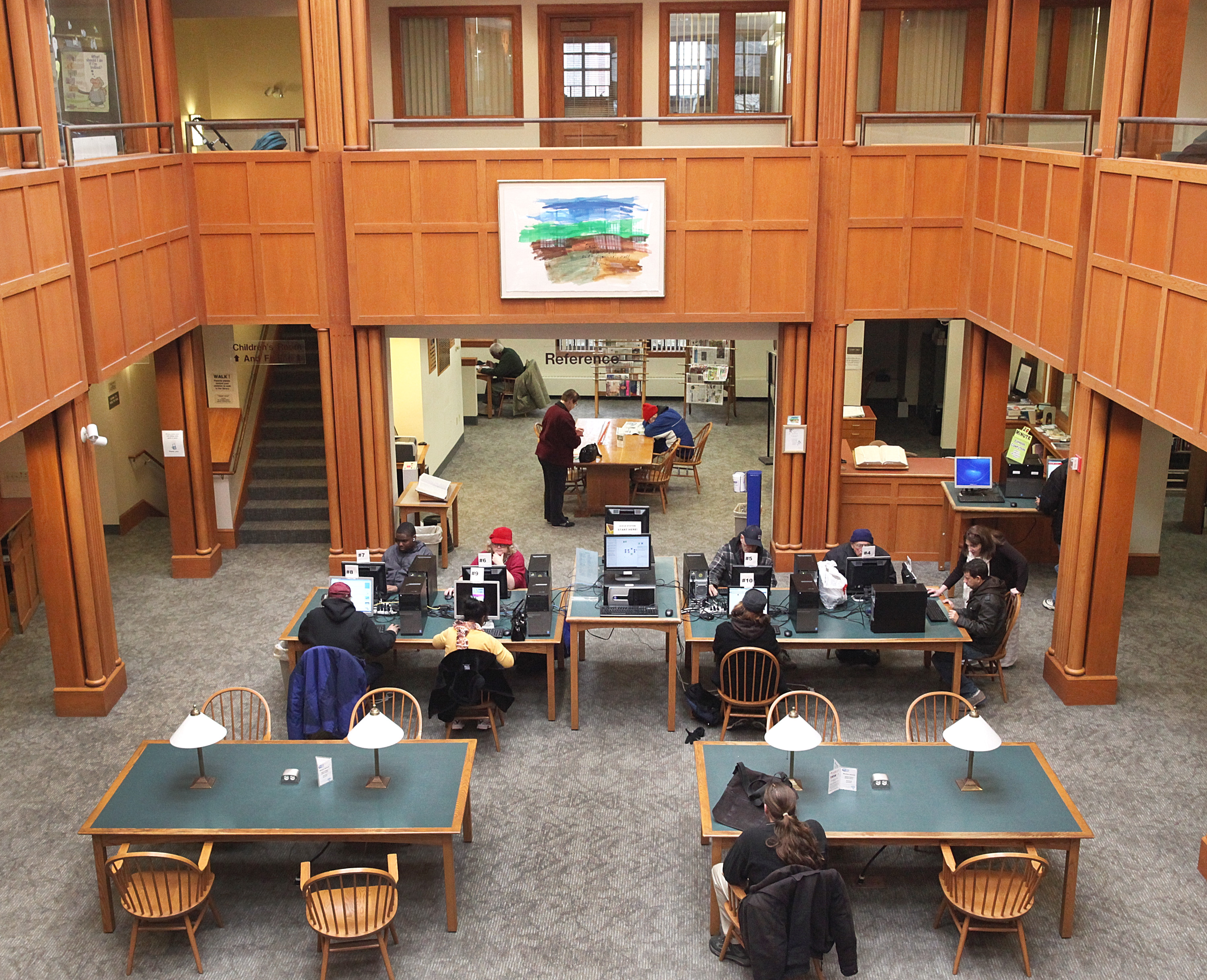 The Malden Public Library.