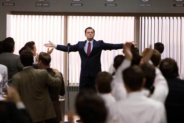 Leonardo DiCaprio in “The Wolf of Wall Street.”