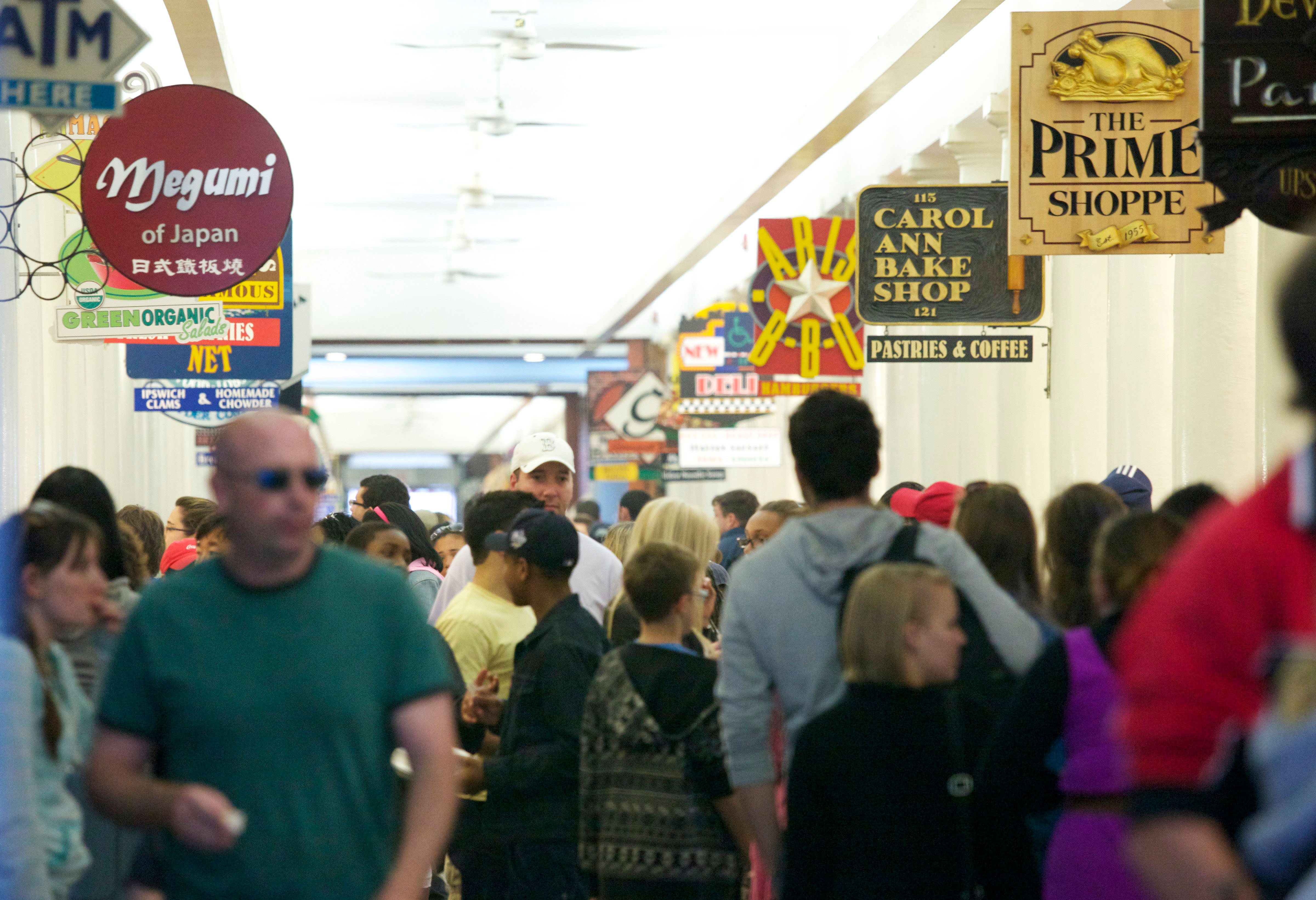 A big priority is to ease congestion in the food court.