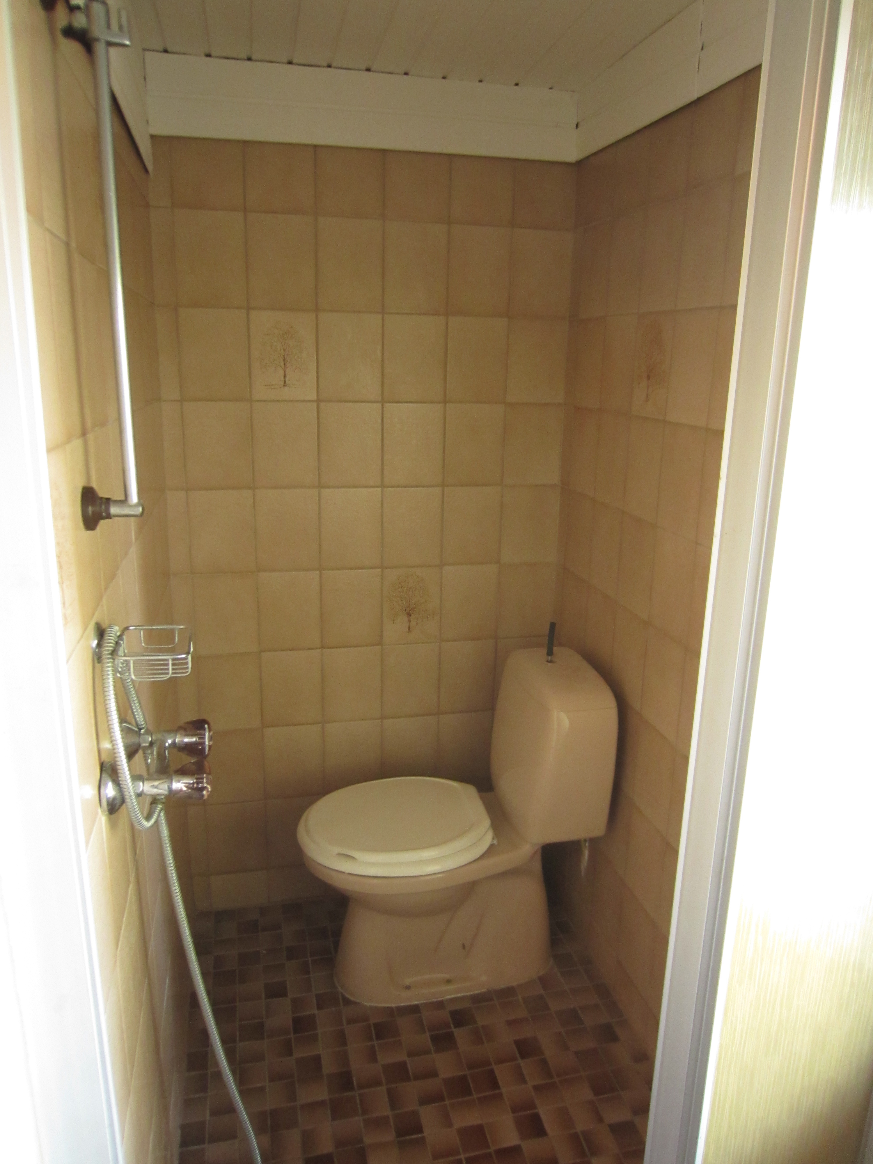 The upstairs bathroom before.