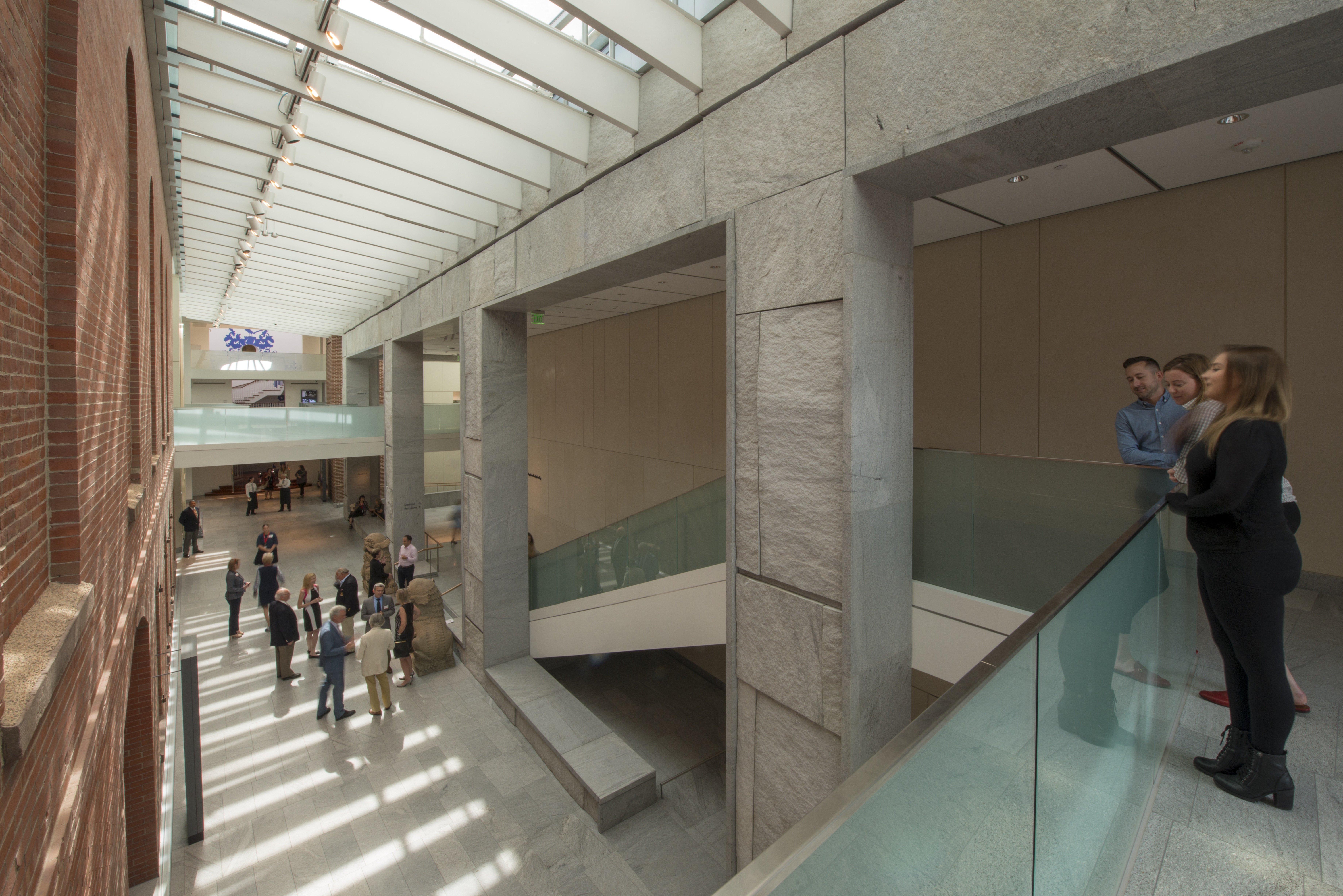 A view of Peabody Essex Museum's new wing.