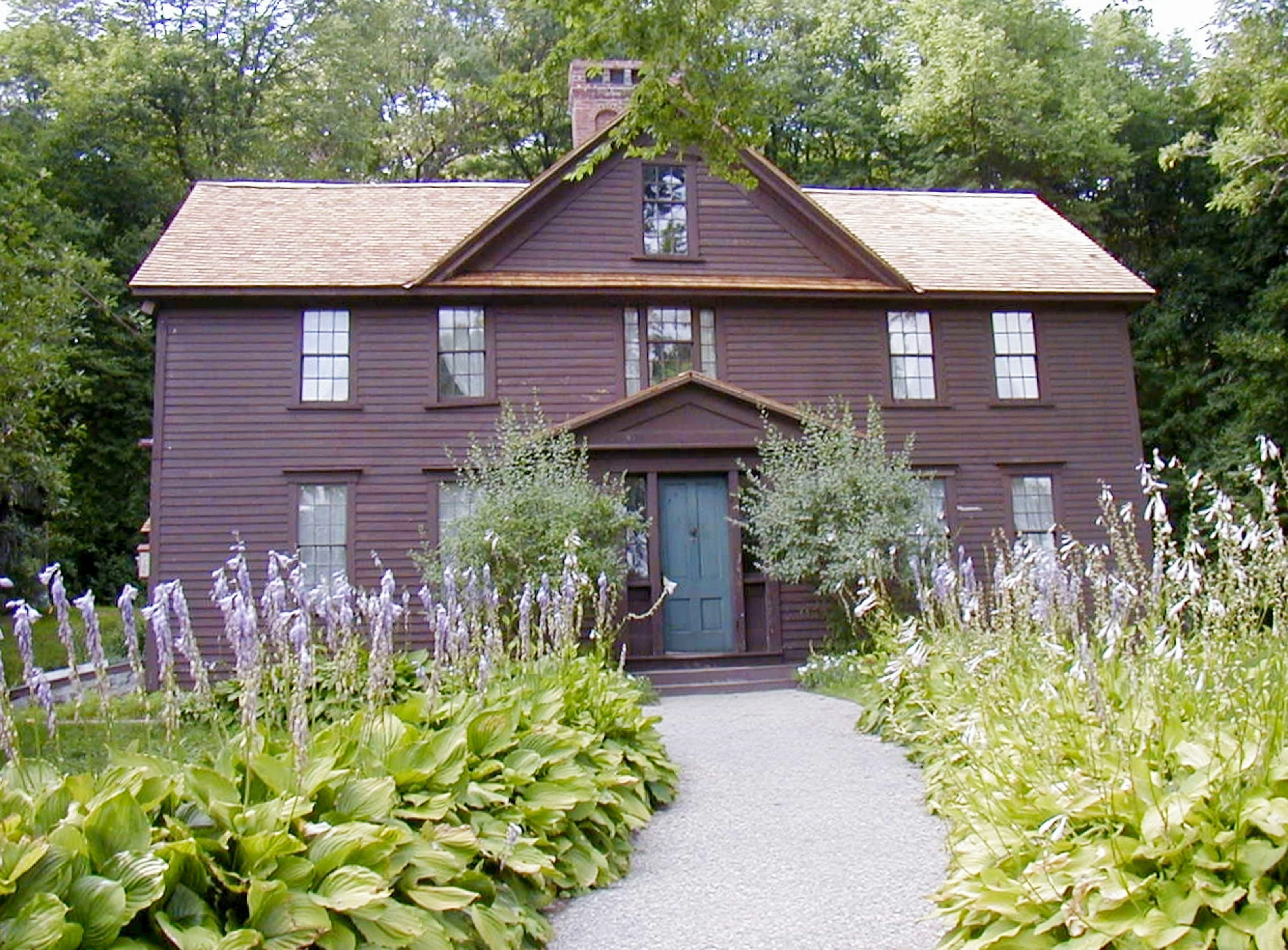 Louisa May Alcott's Orchard House in Concord.