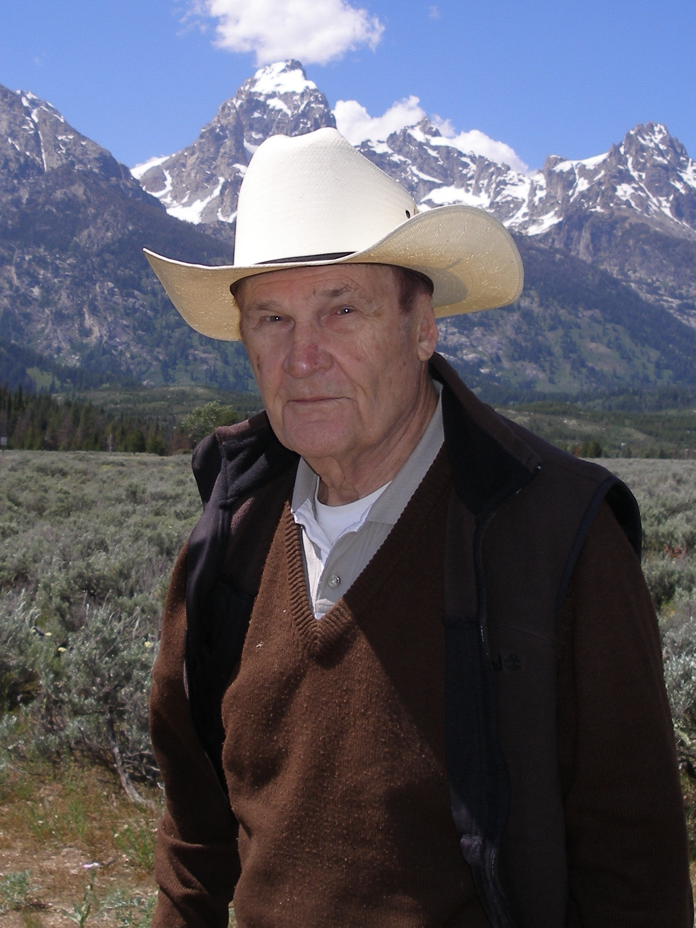 Mr. Heyman in Grand Teton National Park in Wyoming in 2010.