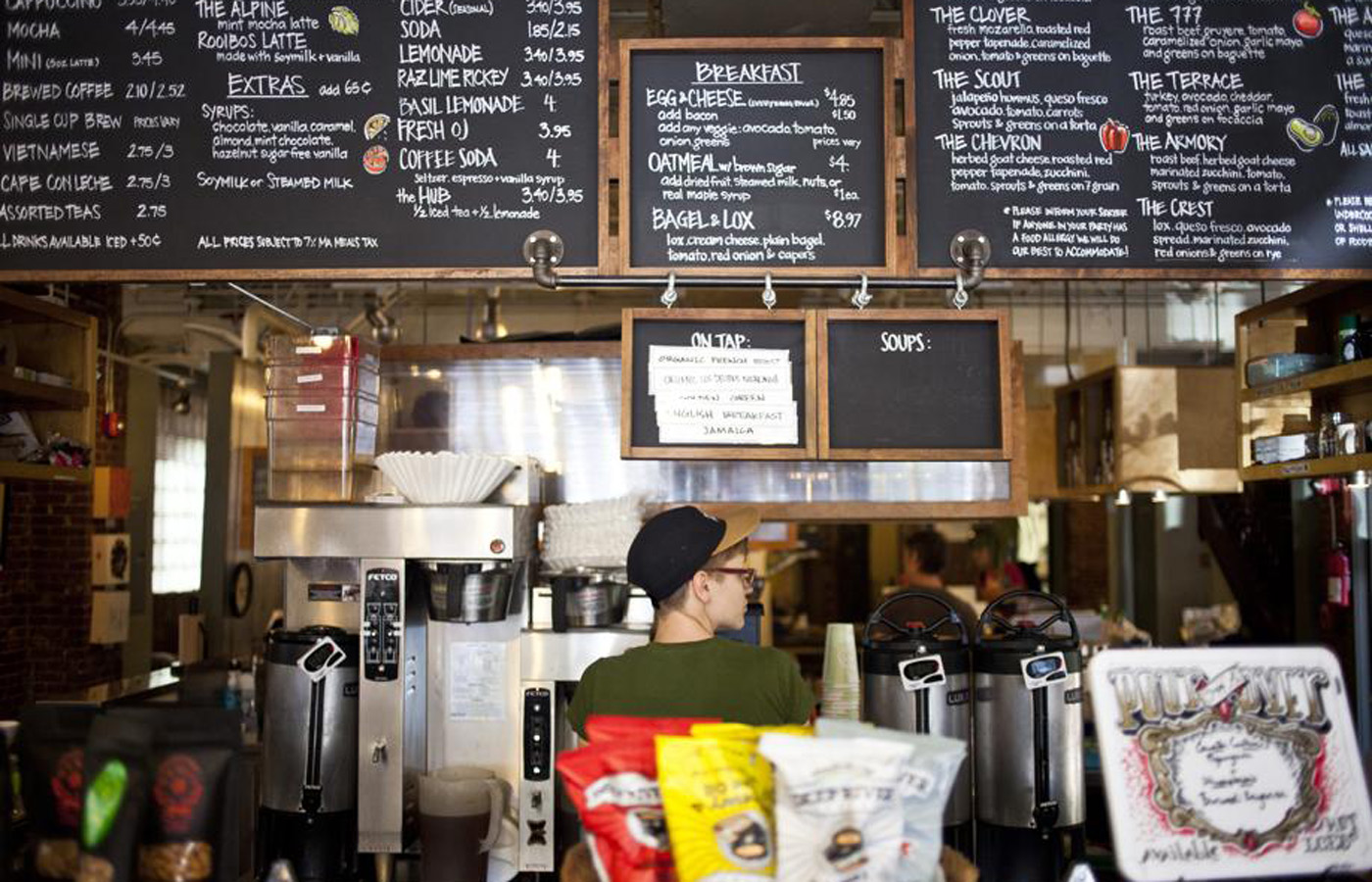 At Bloc 11, what’s to eat with your exotic coffee could be locally sourced.