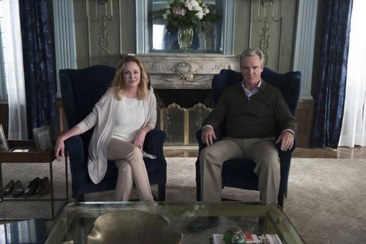 Virginia Madsen and Jamey Sheridan in “American Gothic.”