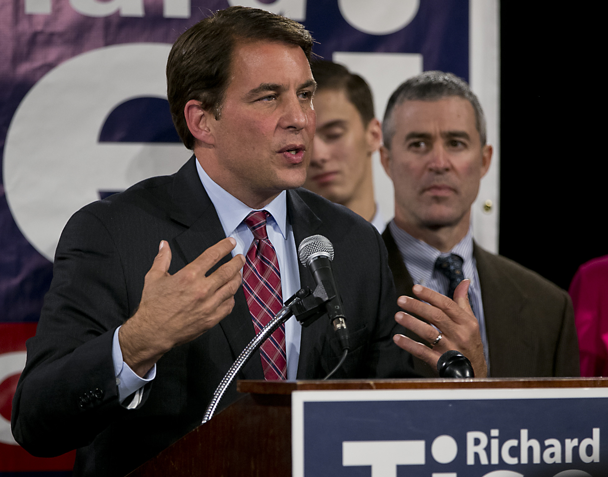 Richard Tisei conceded after results came in.