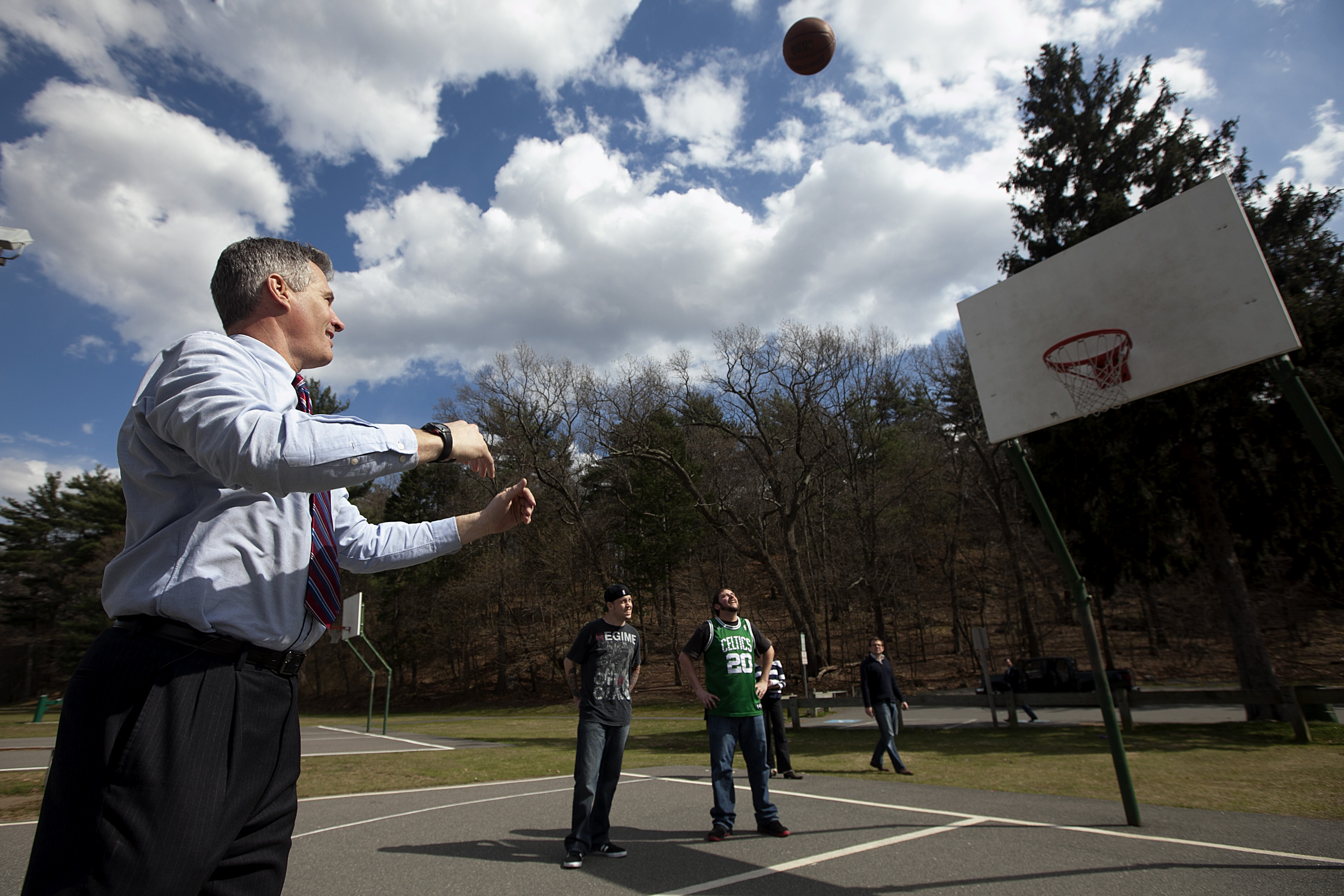 Basketball became the passion of Scott Brown’s youth, an anchor against his downward drift and a way to claim an identity in Wakefield.
