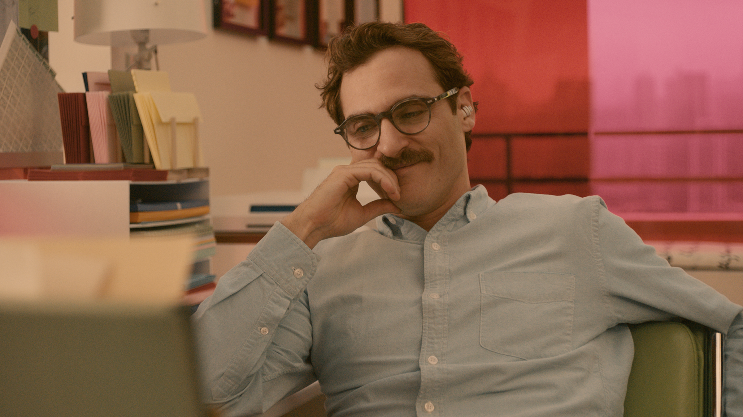 Joaquin Phoenix in "Her."