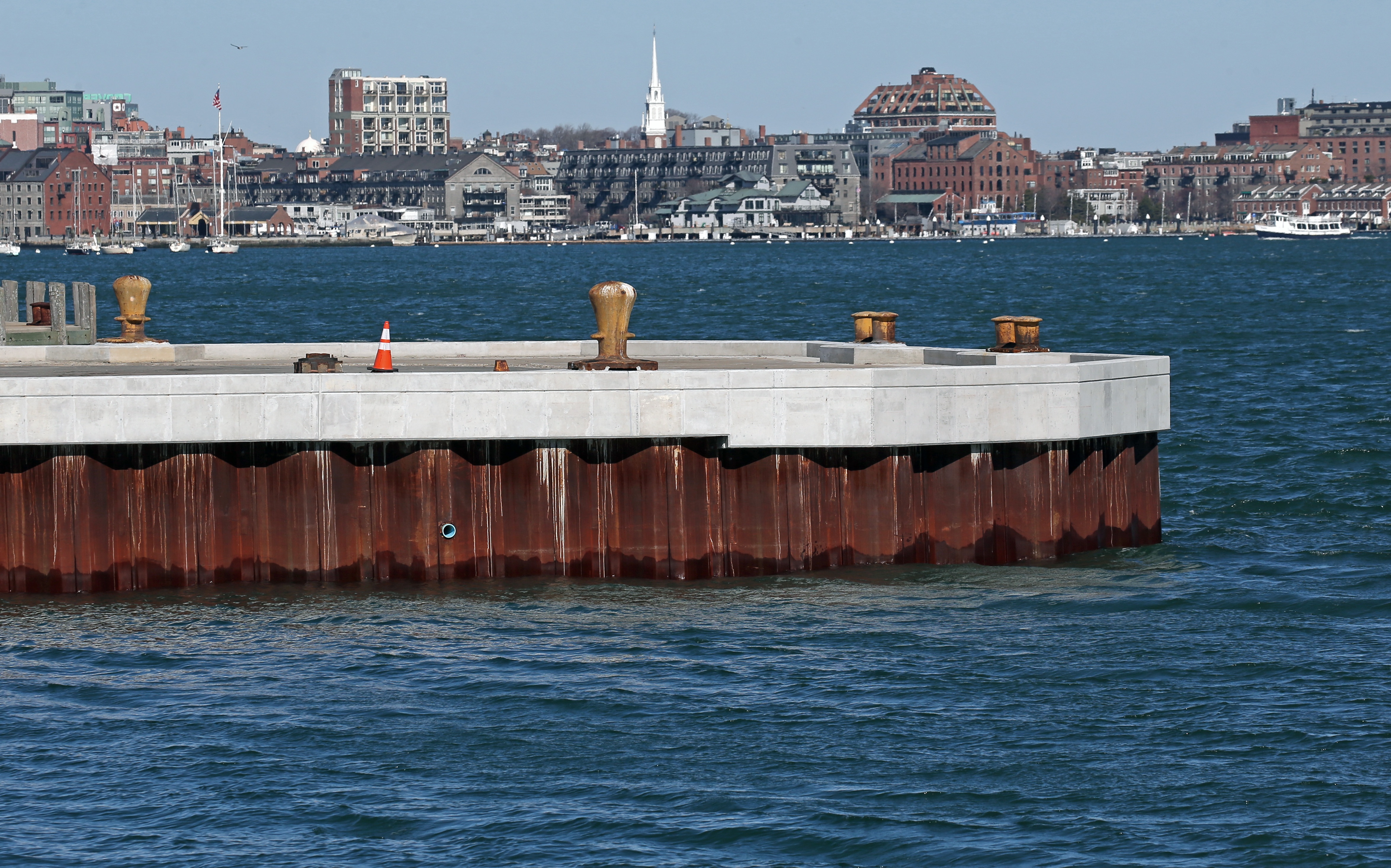 The group is looking to expand to the Boston waterfront its model of acquiring properties and creating open, inviting spaces. One site it is looking at is Dry Dock #4 (above) in Marine Industrial Park.